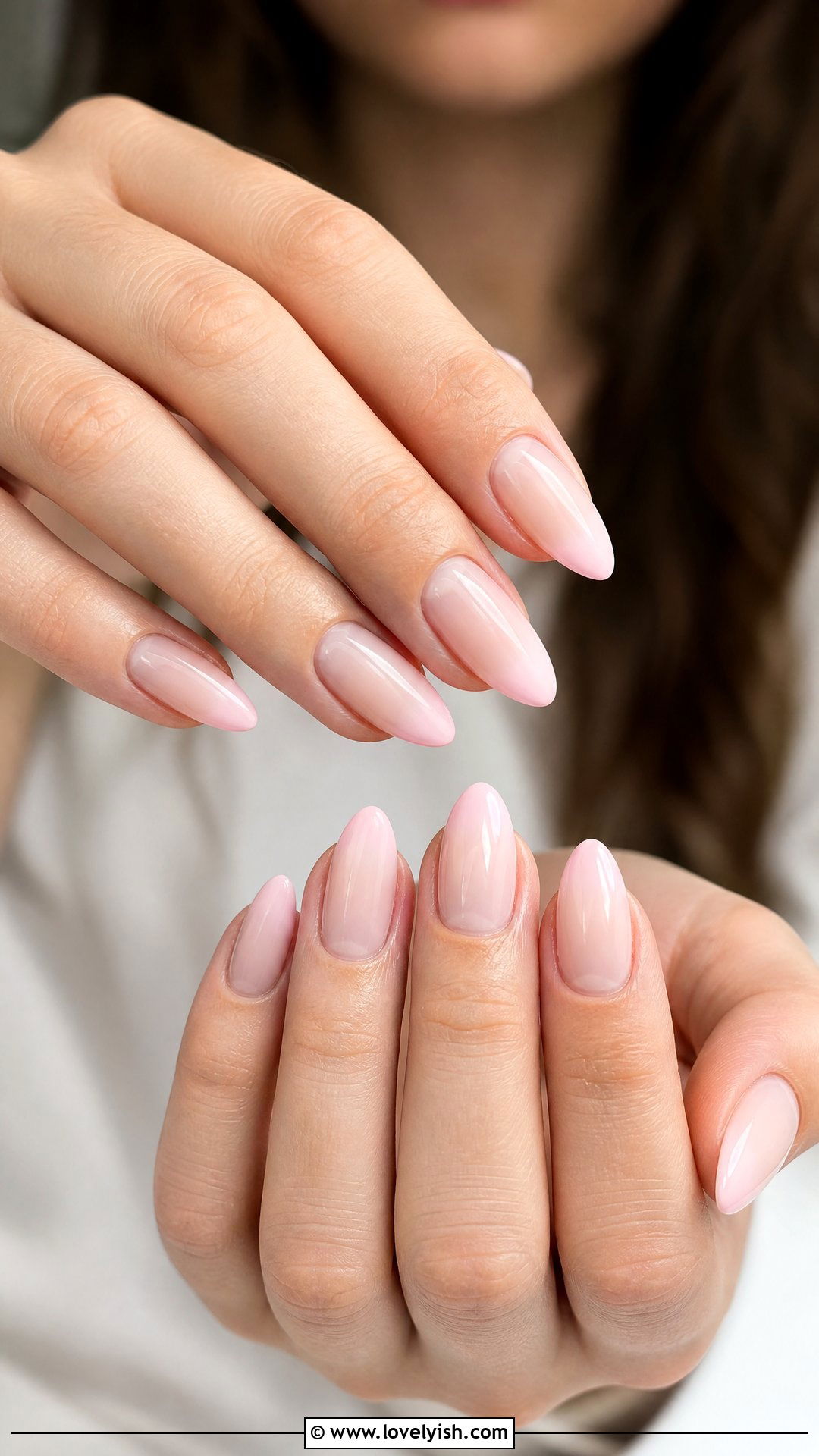 Negative Space French Ombre - 50 french ombre nails - 50 french ombre nails