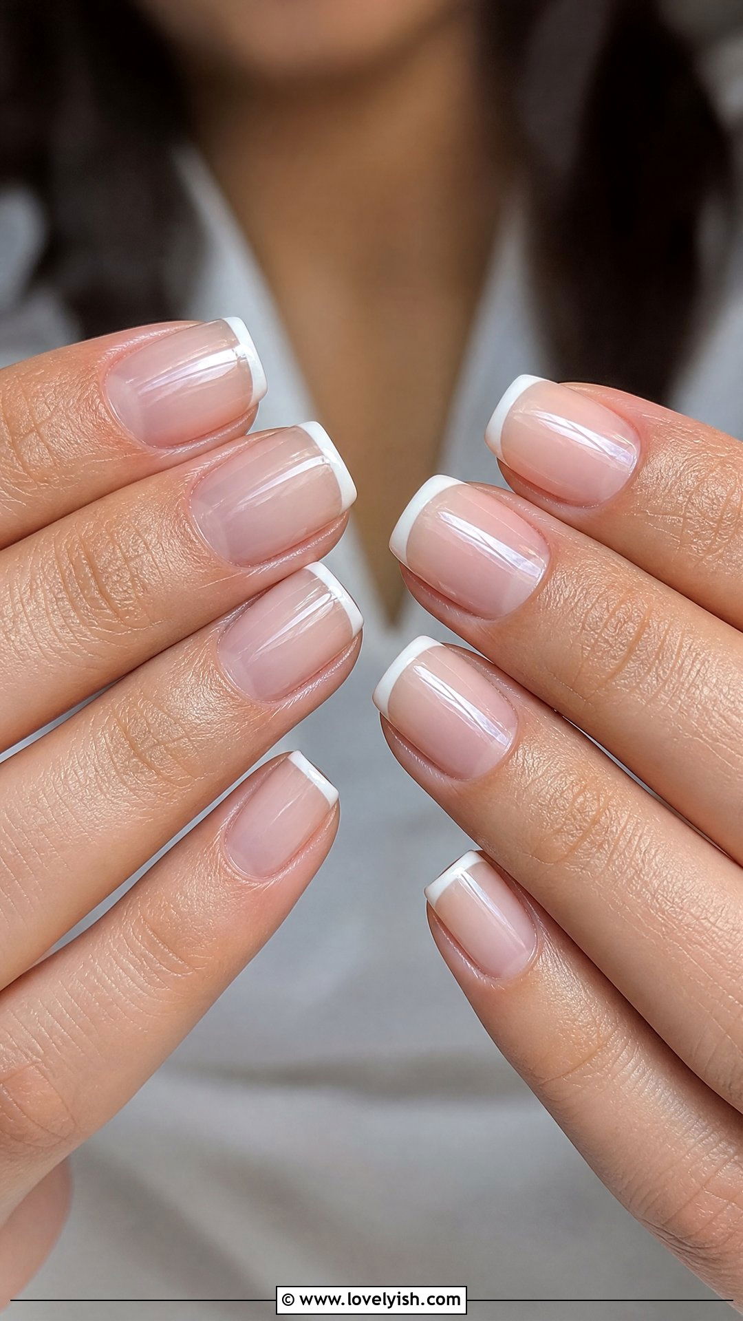 Negative Space French Tips - 50 minimalist french tips - 50 minimalist french tips