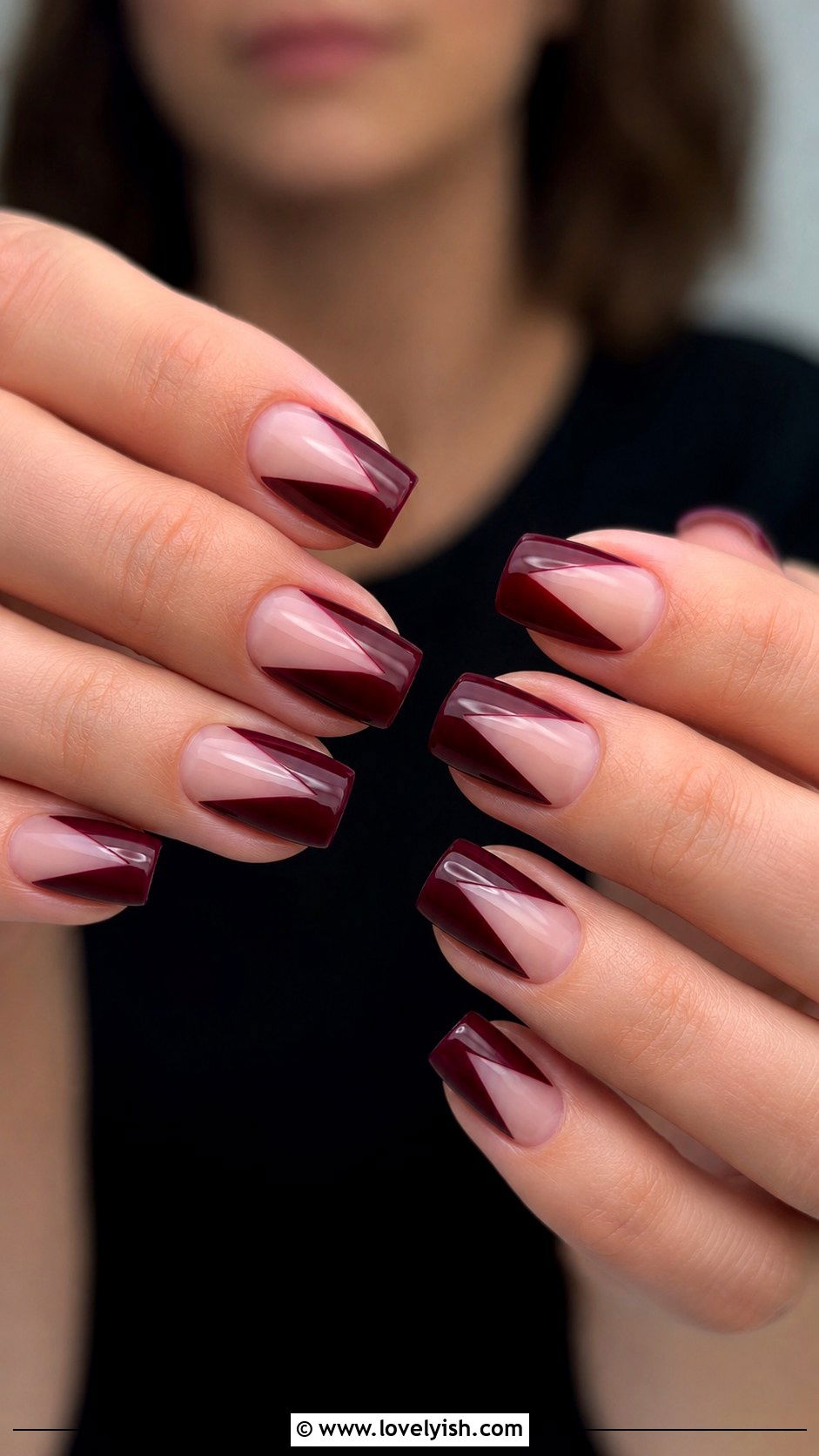 Negative Space UV Gel Nails - 50 uv gel nails - 50 uv gel nails