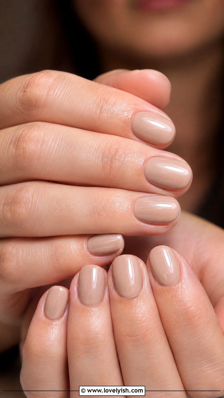Nude Beige Minimalist Nails - 46 nail inspo - 46 nail inspo