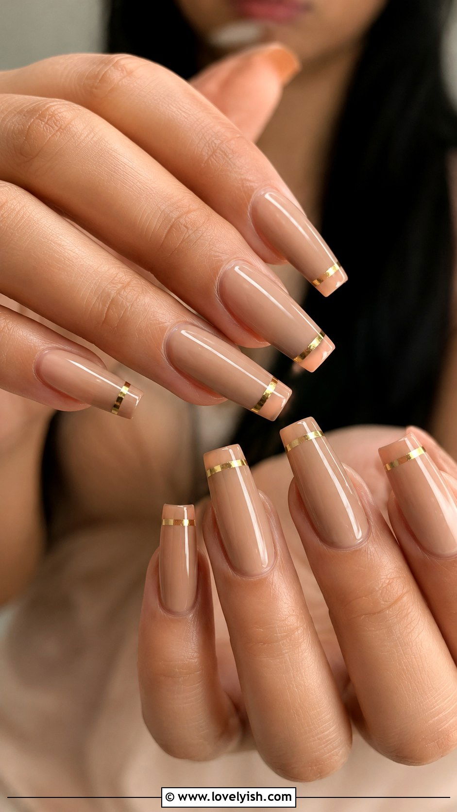Nude Coffin Wedding Nails - 38 wedding nail designs - 38 wedding nail designs