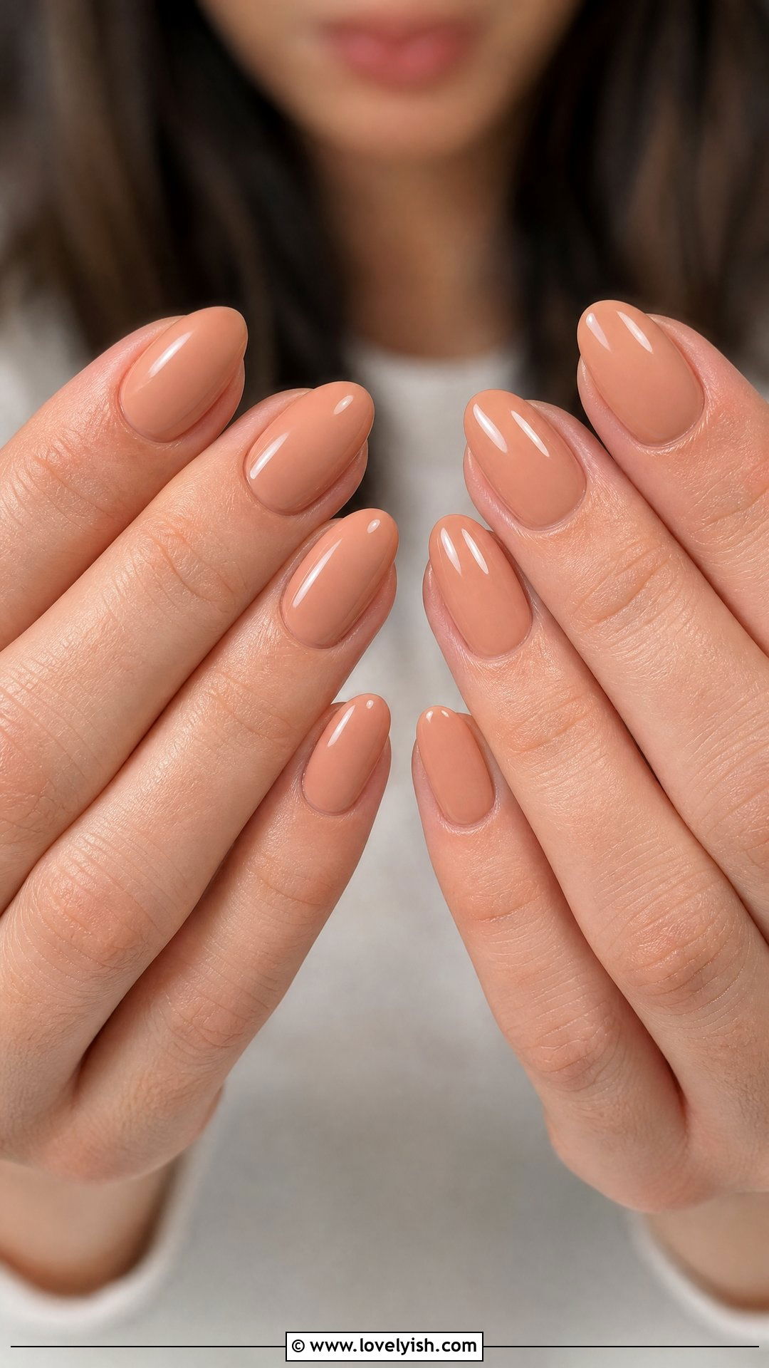 Nude Minimalist Almond Nails - 25 almond nail designs - 25 almond nail designs