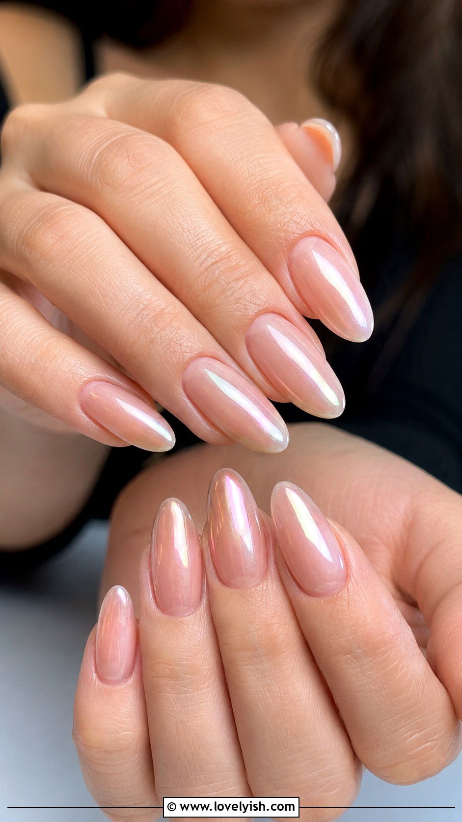 Nude Nails With Glazed Donut Finish - 50 nude nails - 50 nude nails