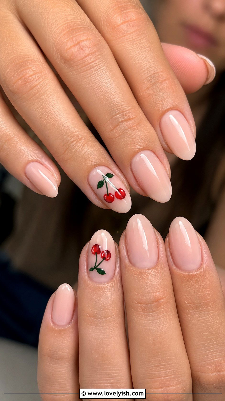 Nude Nails With Reverse French - 50 nude nails - 50 nude nails