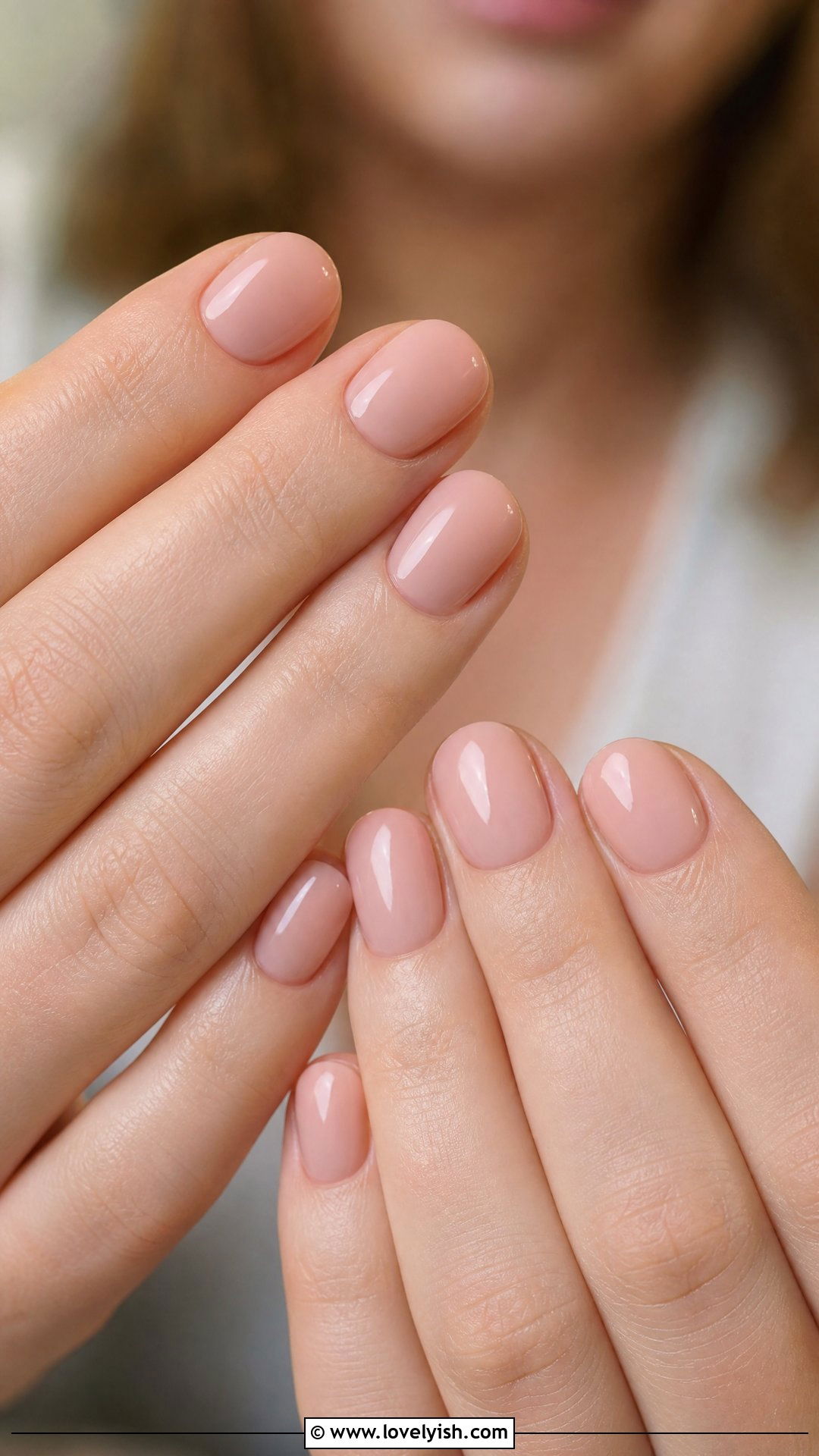 Nude Pink Nails - 50 popular nail designs - 50 popular nail designs