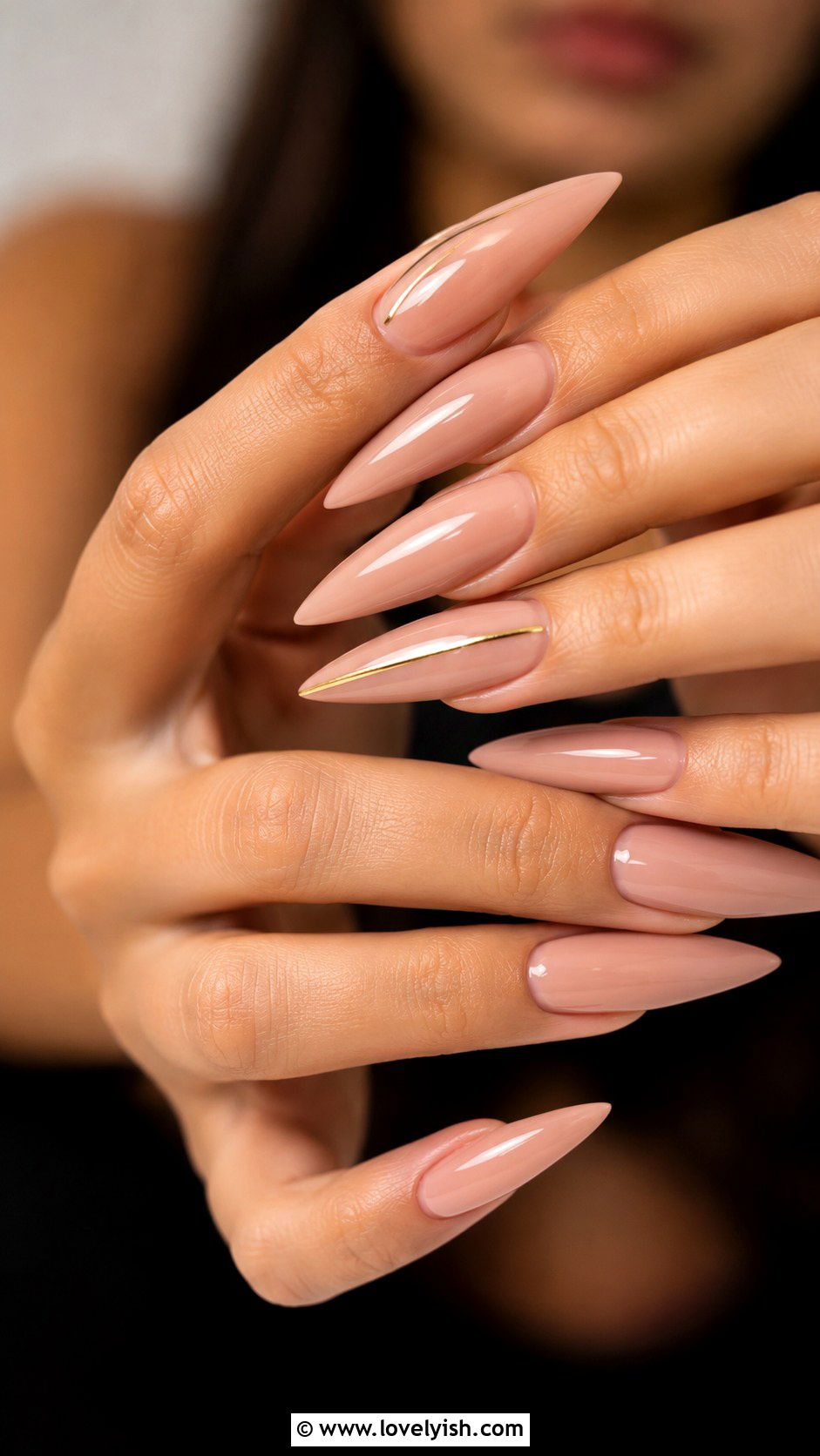 Nude Stiletto Nails - 50 neutral nails - 50 neutral nails