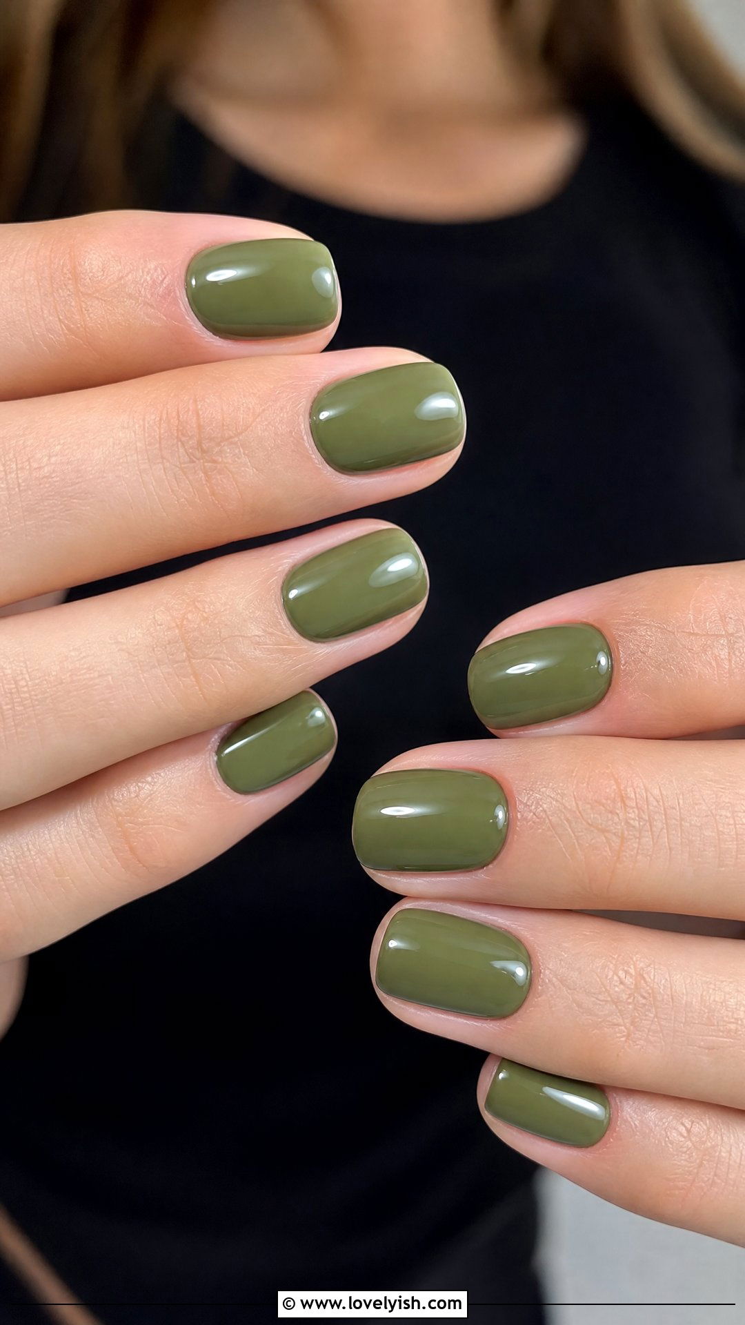 Olive Green Everyday Nails - 50 everyday nails - 50 everyday nails