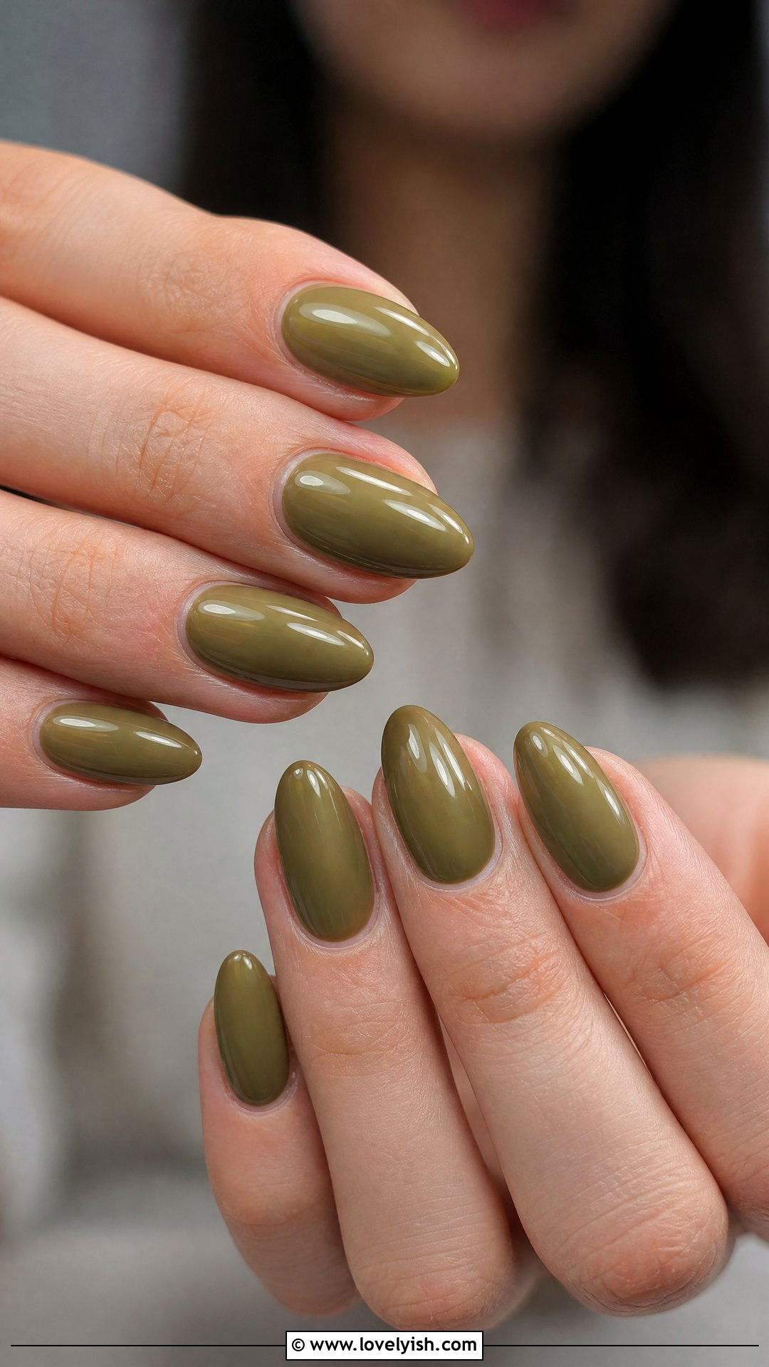 Olive Green Nails - 49 nail colors - 49 nail colors