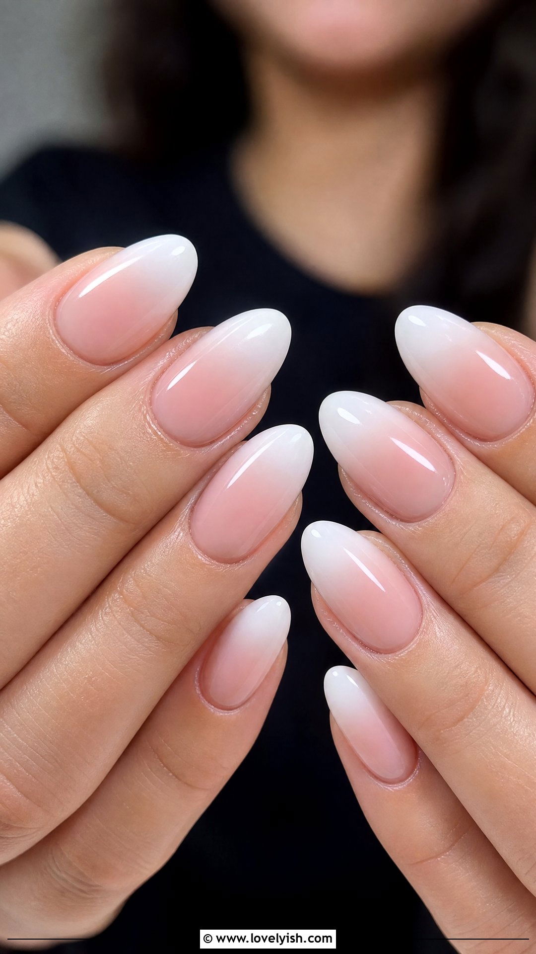 Ombre French Dip Powder Nails - 50 dip powder nails - 50 dip powder nails