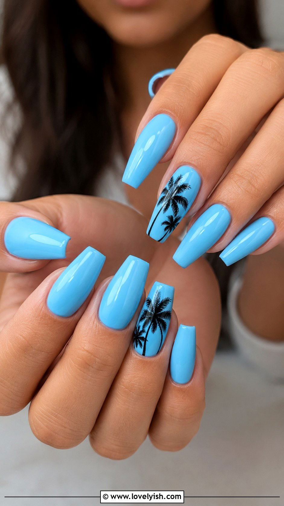 Palm Tree Tropical Nails - 50 beach nails - 50 beach nails