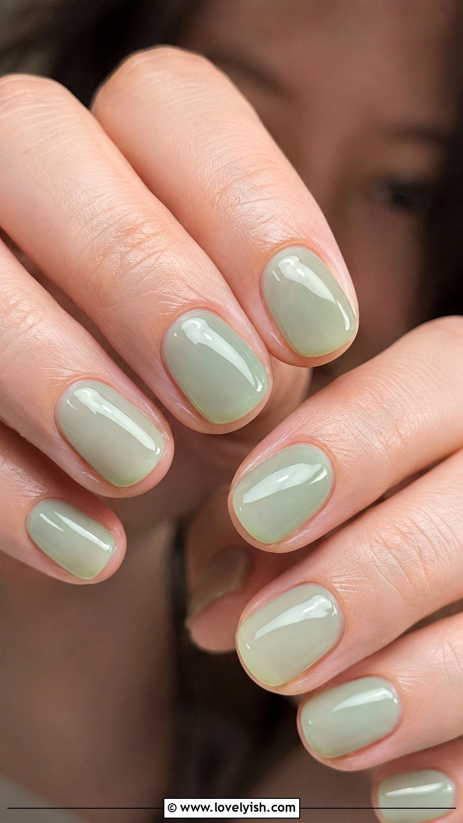 Pastel Green Jelly Easter Nails - 44 easter nail designs - 44 easter nail designs
