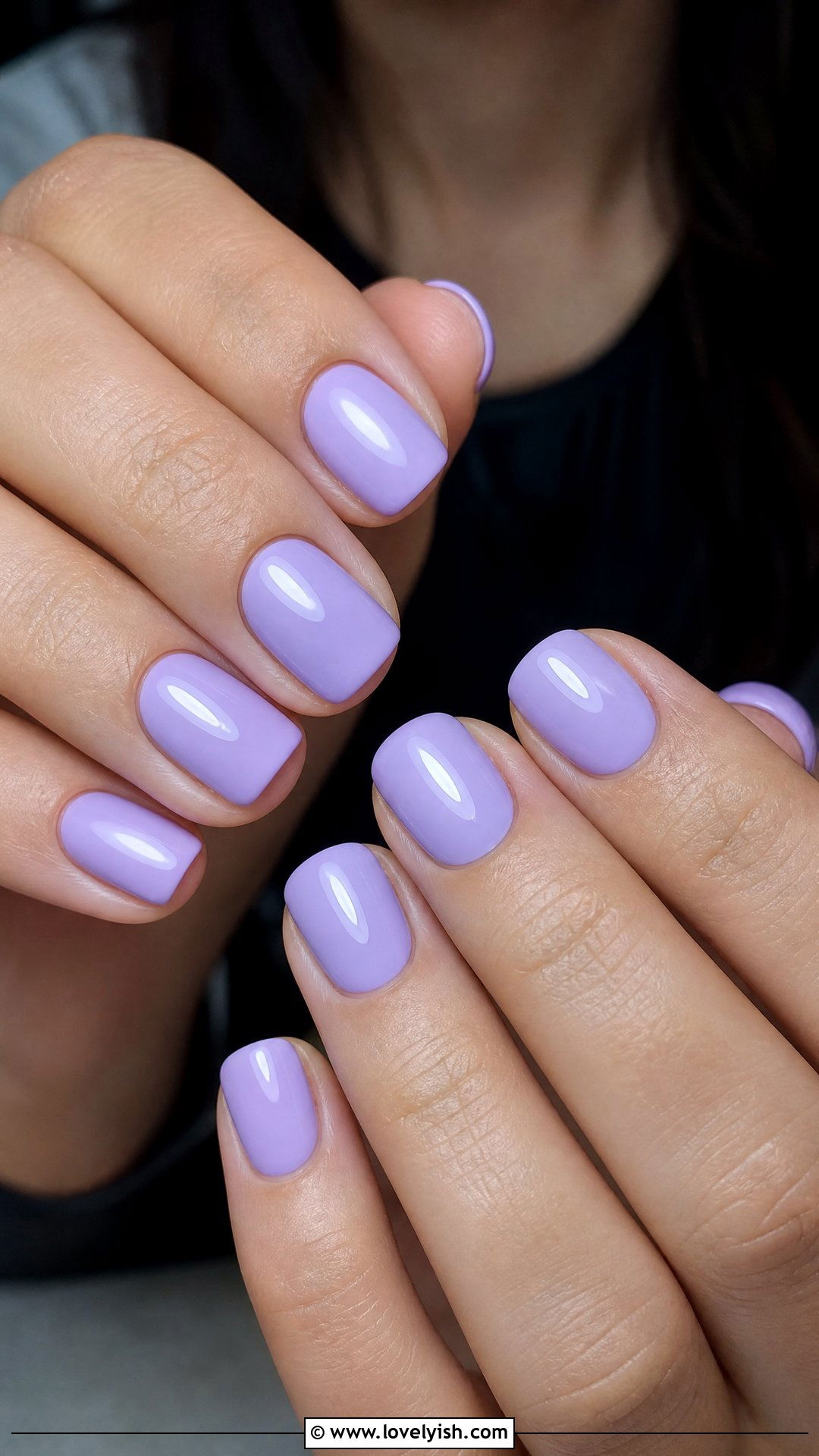 Pastel Lavender Square Nails - 50 square nails - 50 square nails