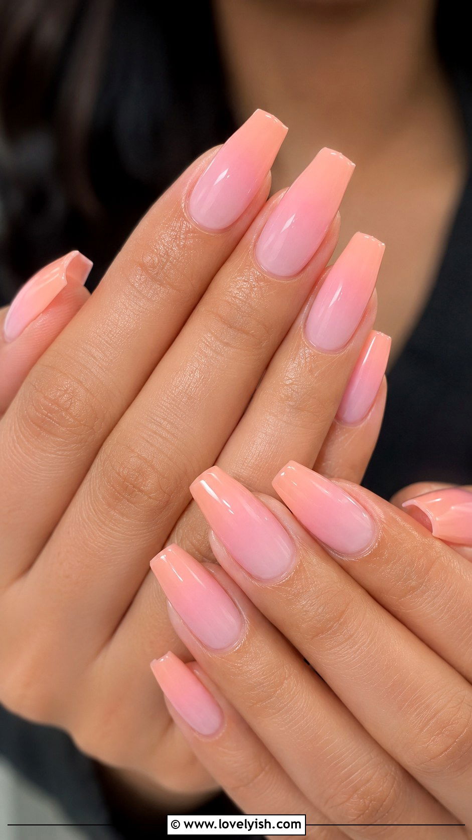 Pastel Ombre Gradient Nails - 50 april nail designs - 50 april nail designs
