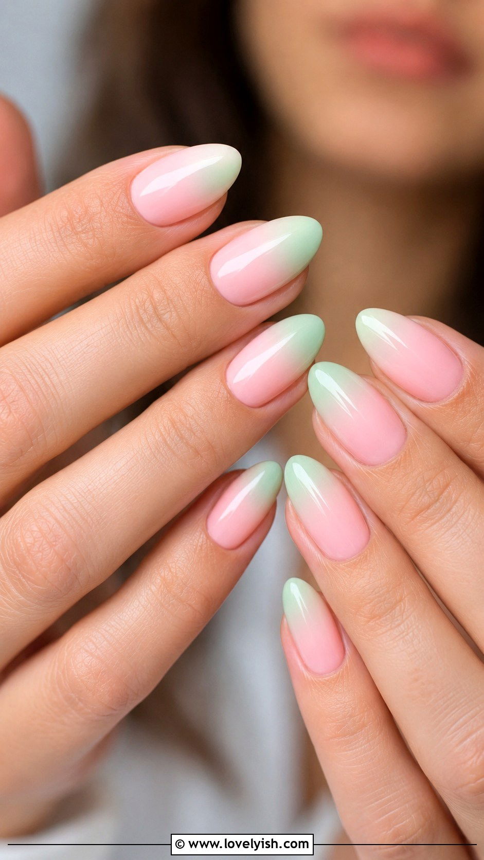 Pastel Ombre Nails - 50 trendy simple nail designs - 50 trendy simple nail designs