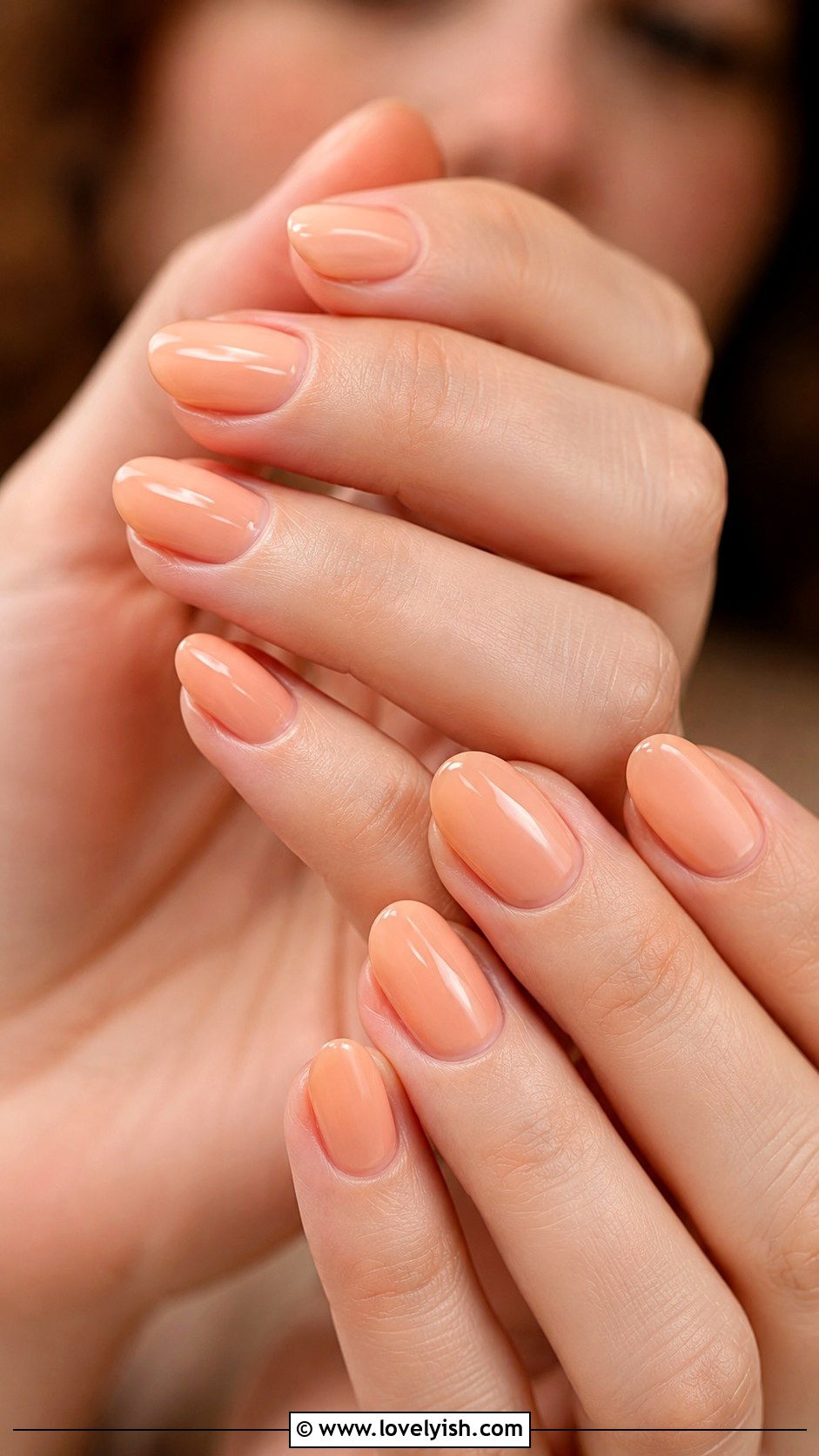 Peach Fuzz Manicure - 50 manicure - 50 manicure