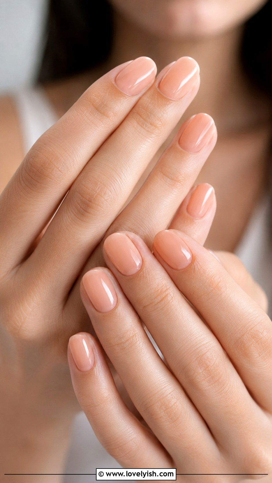 Peach Fuzz Oval Nails - 50 oval nails - 50 oval nails