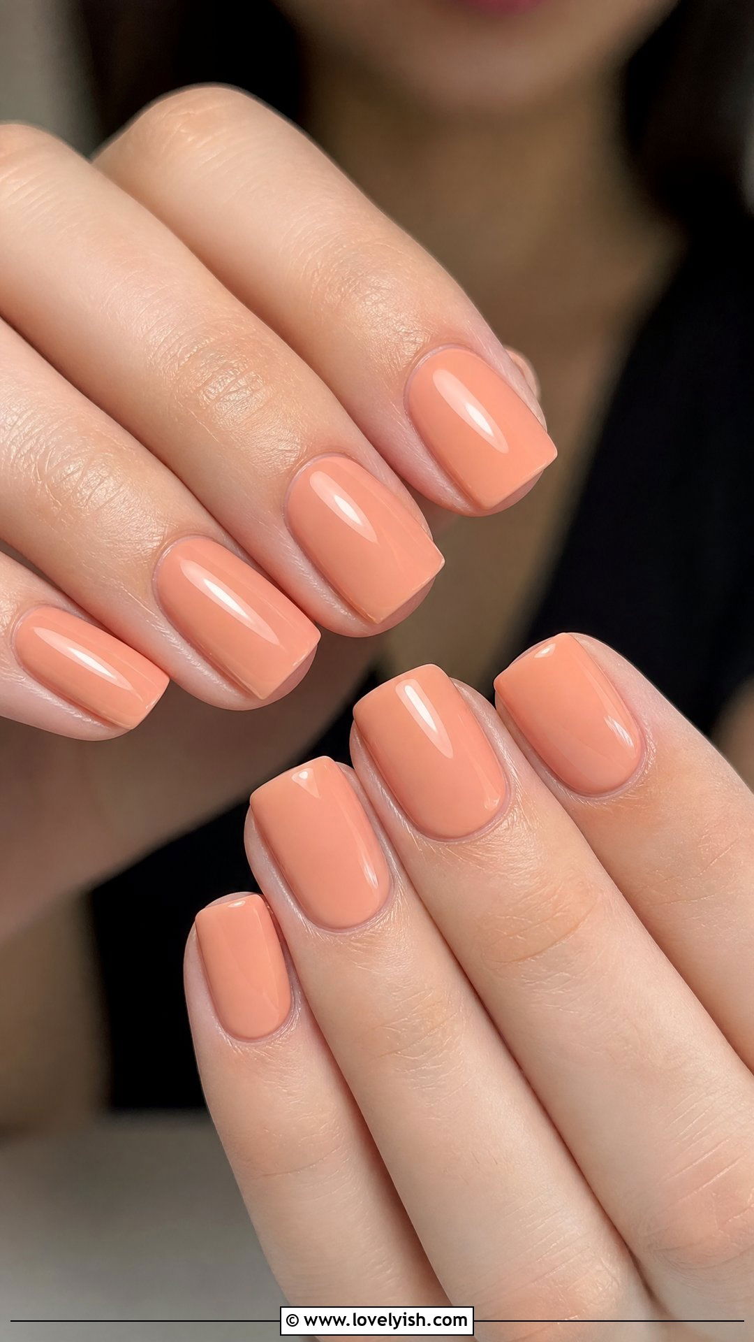 Peach Fuzz Square Nails - 50 square nails - 50 square nails