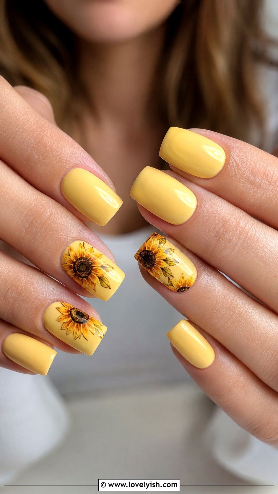Peach Gradient Nails - 34 nail design for summer - 34 nail design for summer