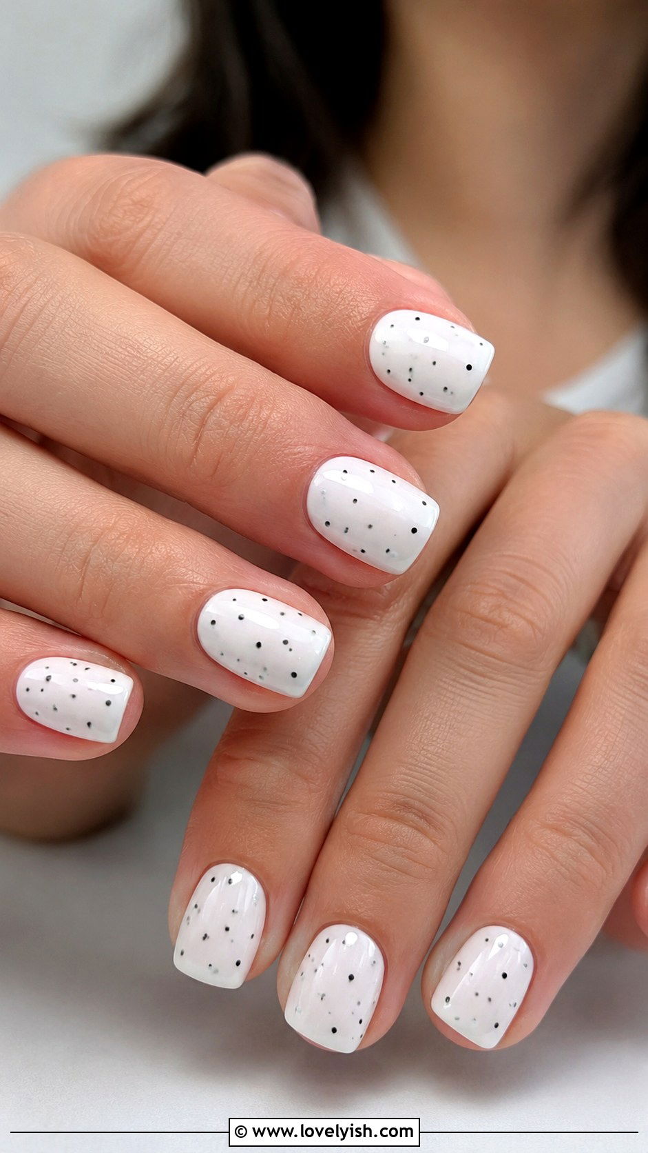 Peach Half Moon Nails - 33 easy nail designs for beginners - 33 easy nail designs for beginners