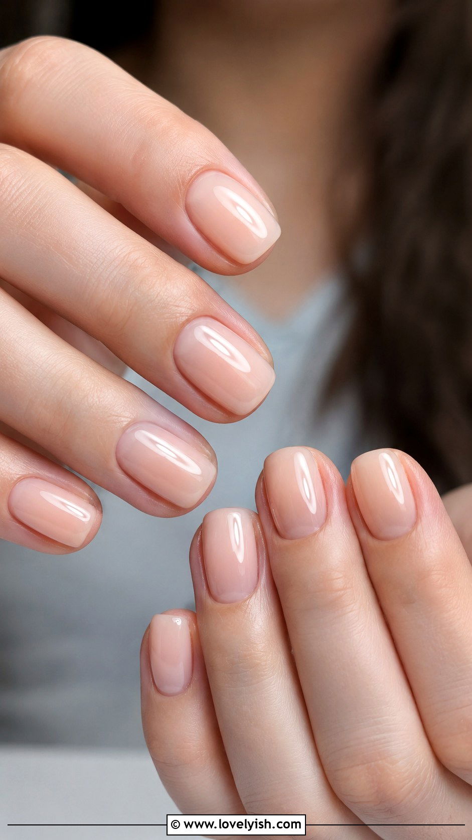 Peach Milk Nails - 50 peach nail designs - 50 peach nail designs