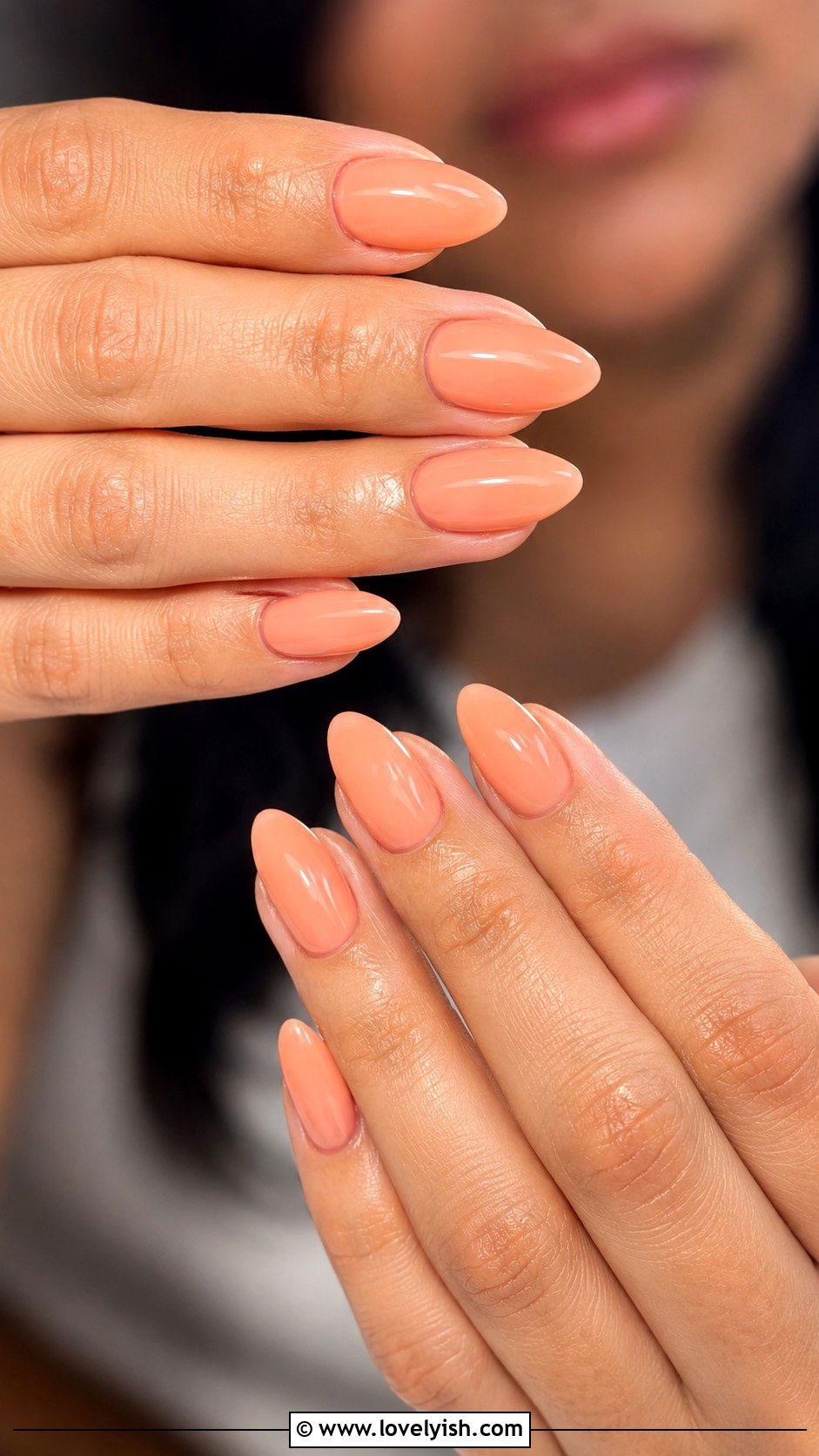 Peach Sheer Nails - 50 minimalist nails - 50 minimalist nails
