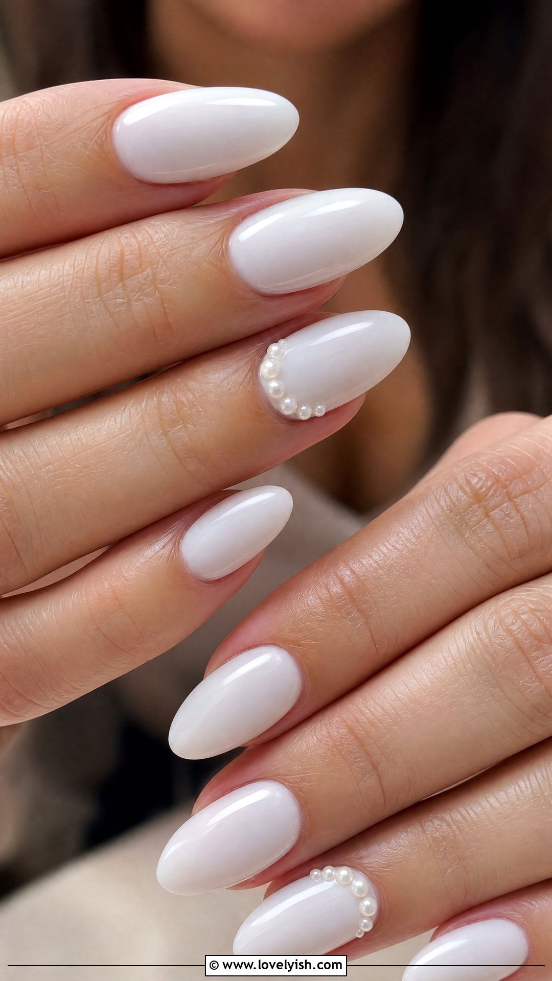Pearl Accent Engagement Nails - 50 engagement nails - 50 engagement nails