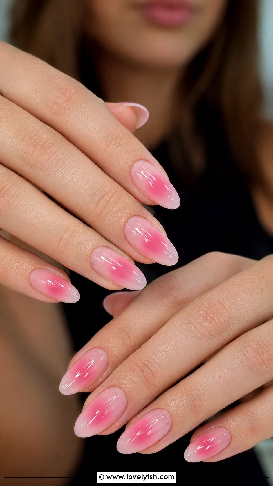 Pink Aura Nails - 25 pink nails design ideas - 25 pink nails design ideas
