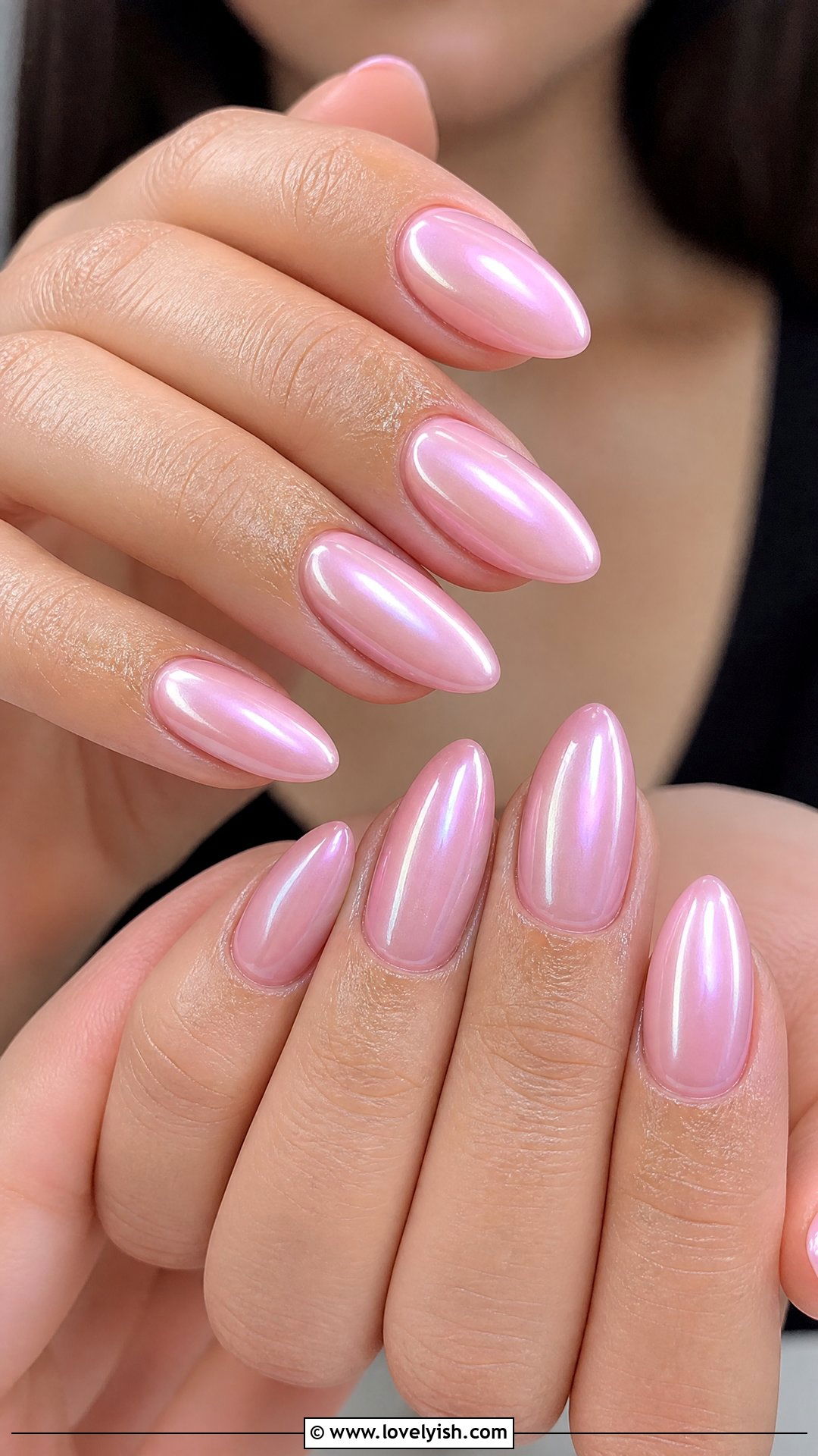 Pink Glazed Donut Nails - 50 classy pink nails - 50 classy pink nails
