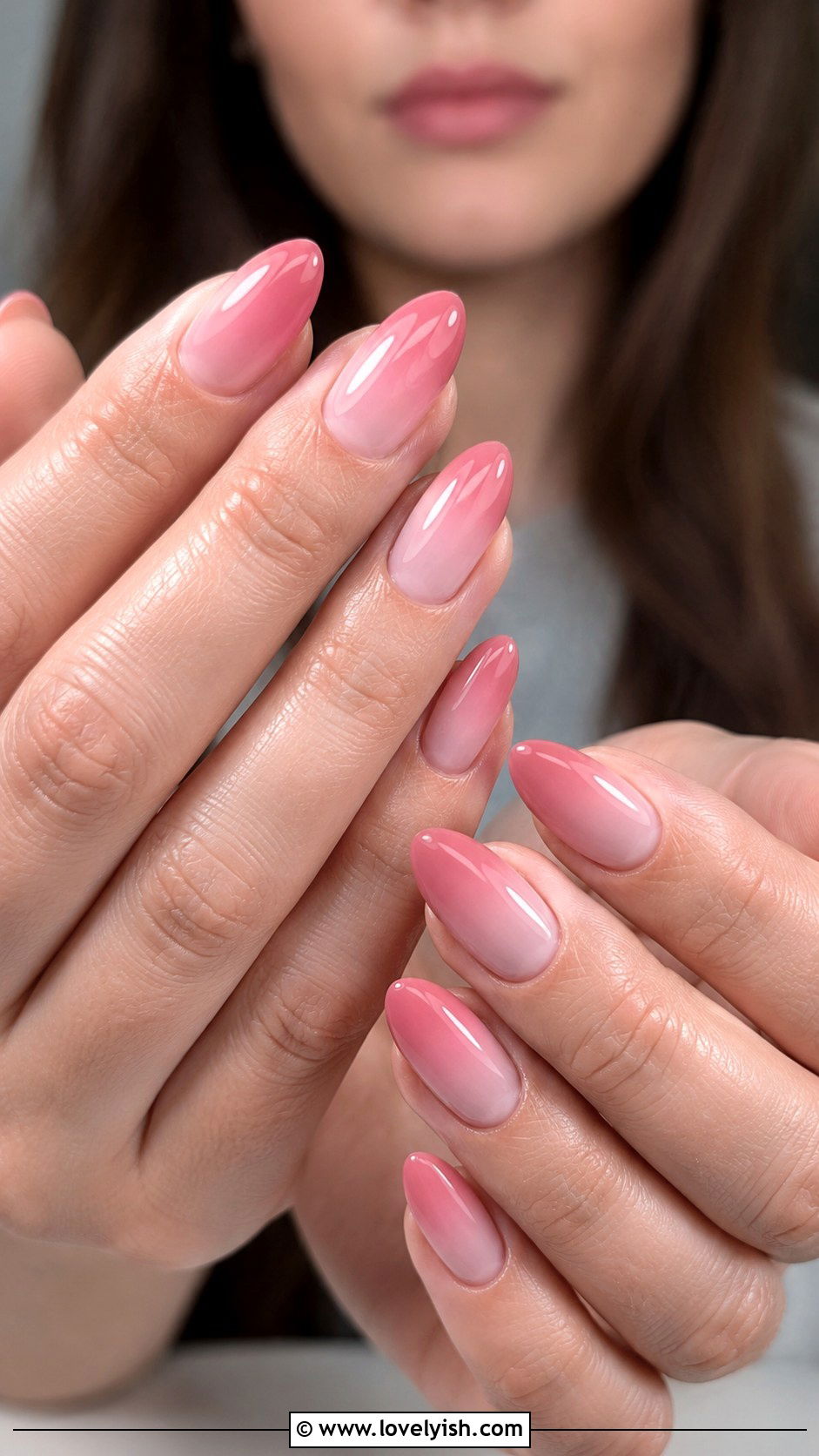 Pink Ombre Gel X Nails - 25 gel x nail designs - 25 gel x nail designs