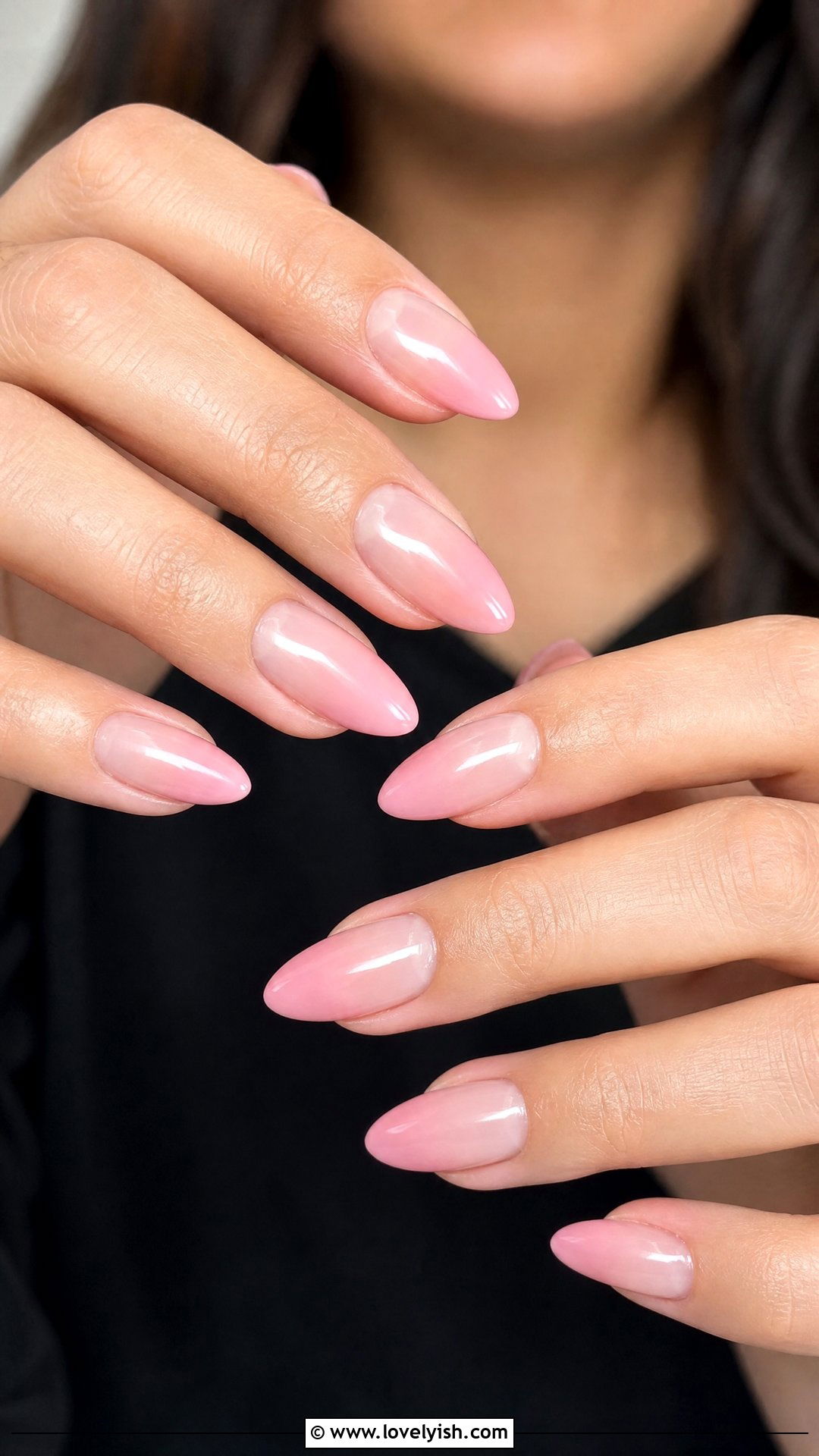 Pink Ombre Nails - 50 popular nail designs - 50 popular nail designs