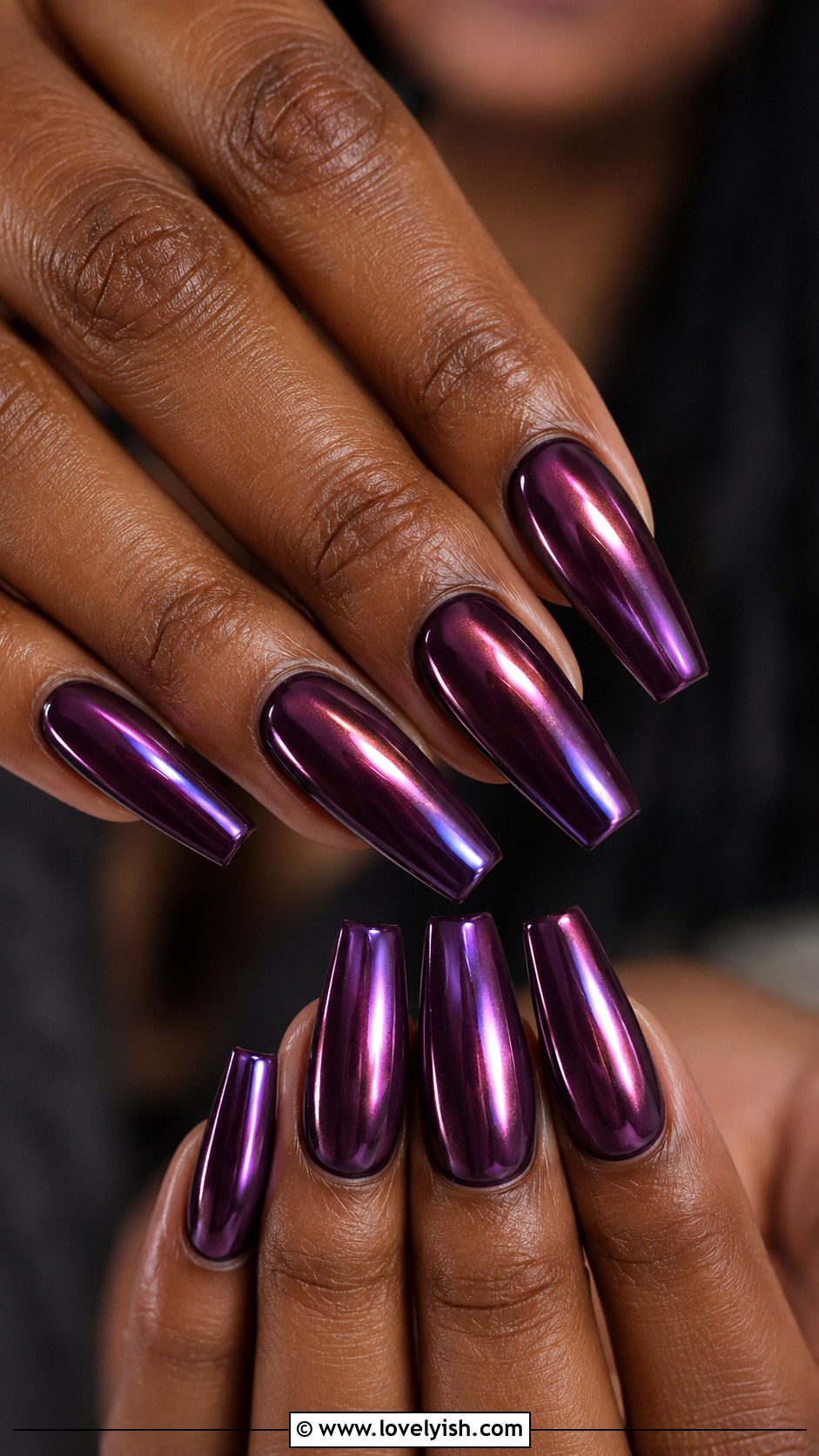 Plum Glazed Donut Nails - 50 glazed donut nails - 50 glazed donut nails