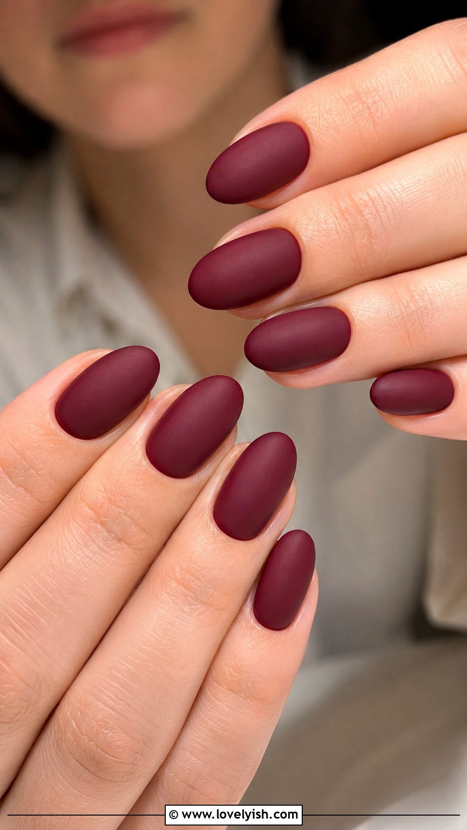 Plum Wine Nails - 50 wine nails - 50 wine nails