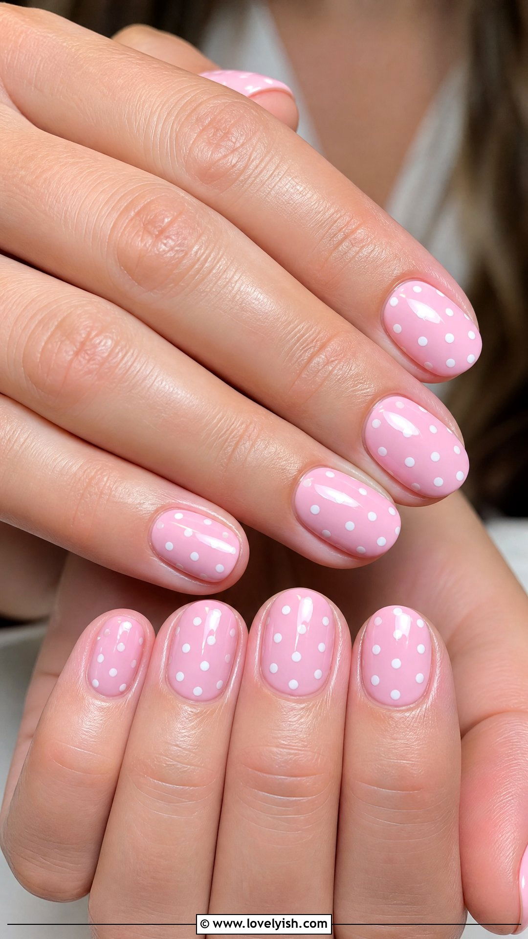 Polka Dot Nails - 50 popular nail designs - 50 popular nail designs