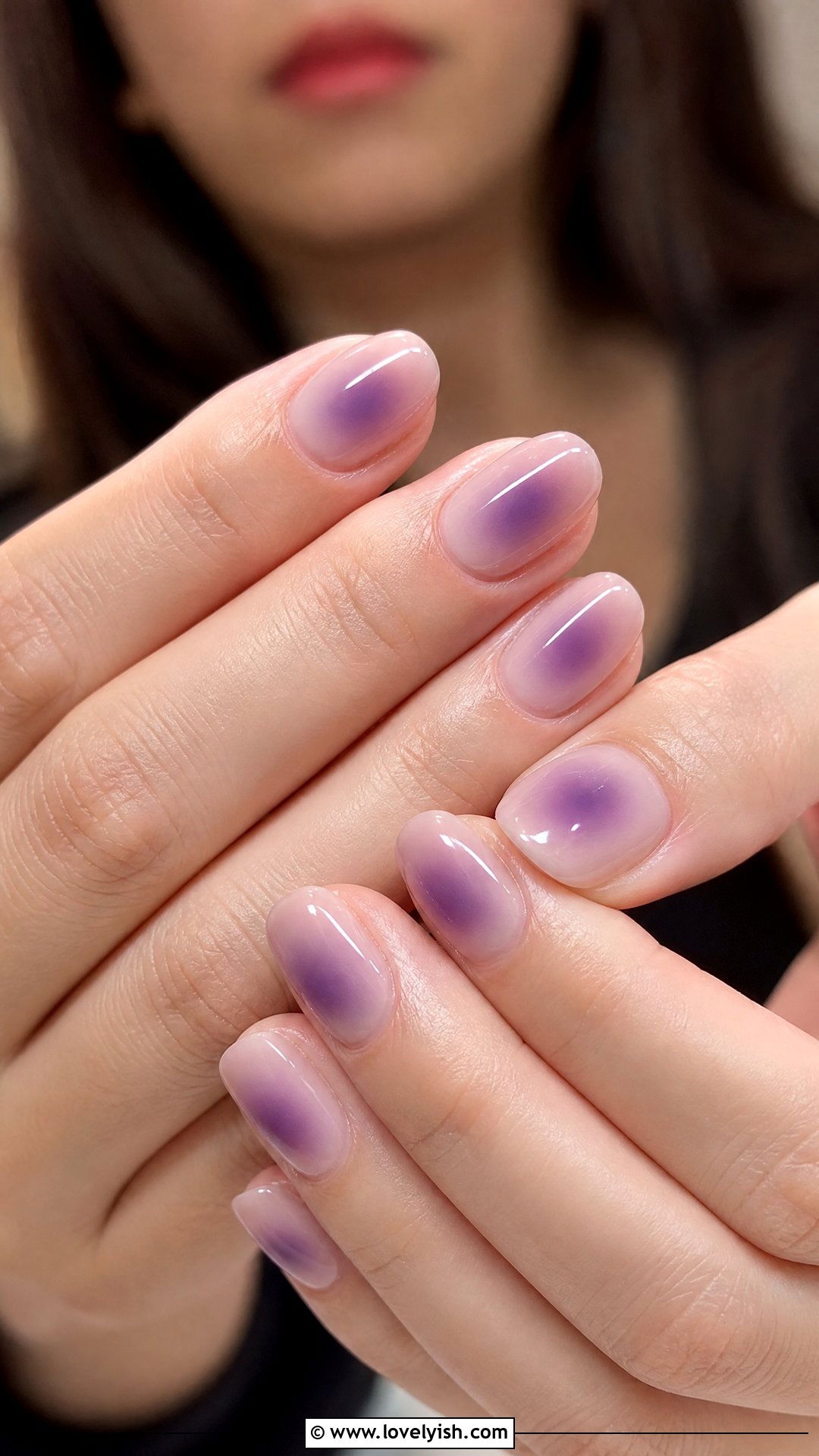 Purple Aura Nails - 42 purple nail designs - 42 purple nail designs