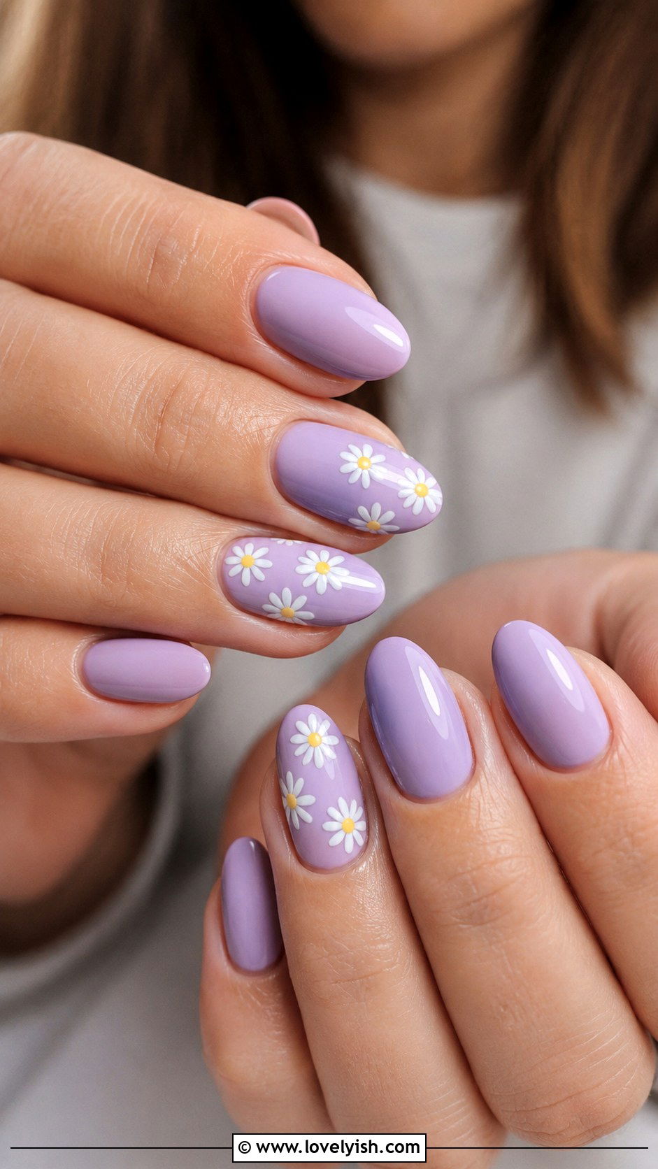 Purple Glitter Ombre Nails - 33 purple nail design ideas - 33 purple nail design ideas