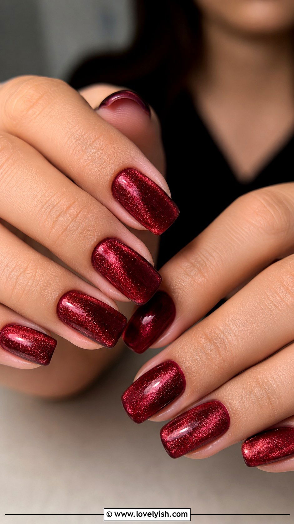Red Velvet Birthday Nails - 50 birthday nails - 50 birthday nails