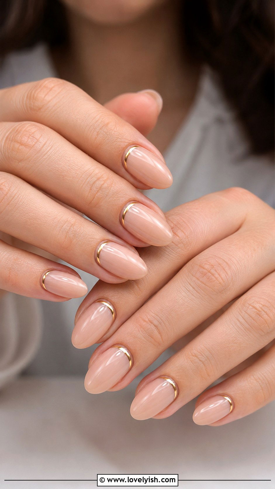 Reverse French Manicure - 25 french manicure ideas - 25 french manicure ideas