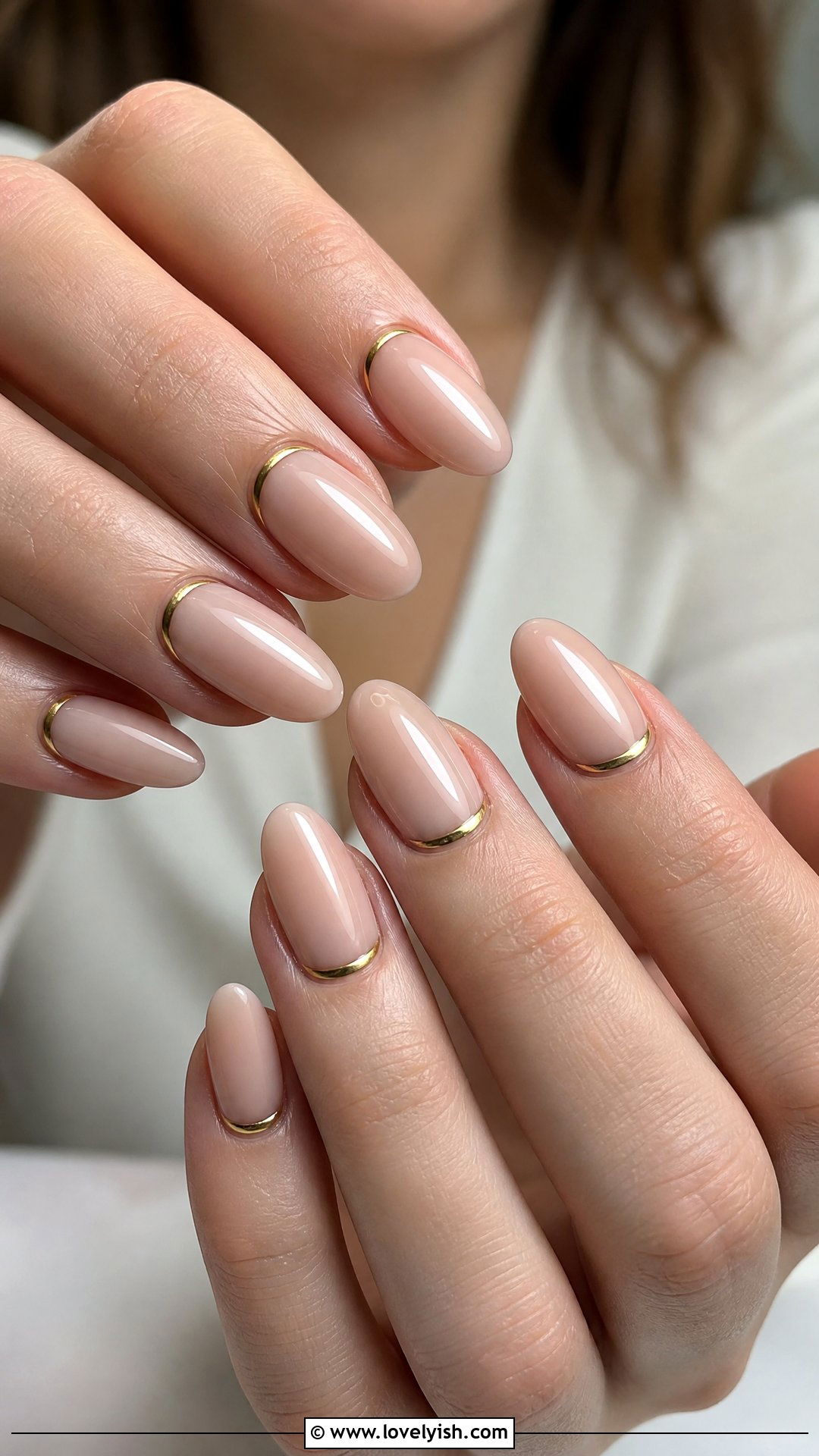 Reverse French Tip Nails - 36 nails design 2026 - 36 nails design 2026