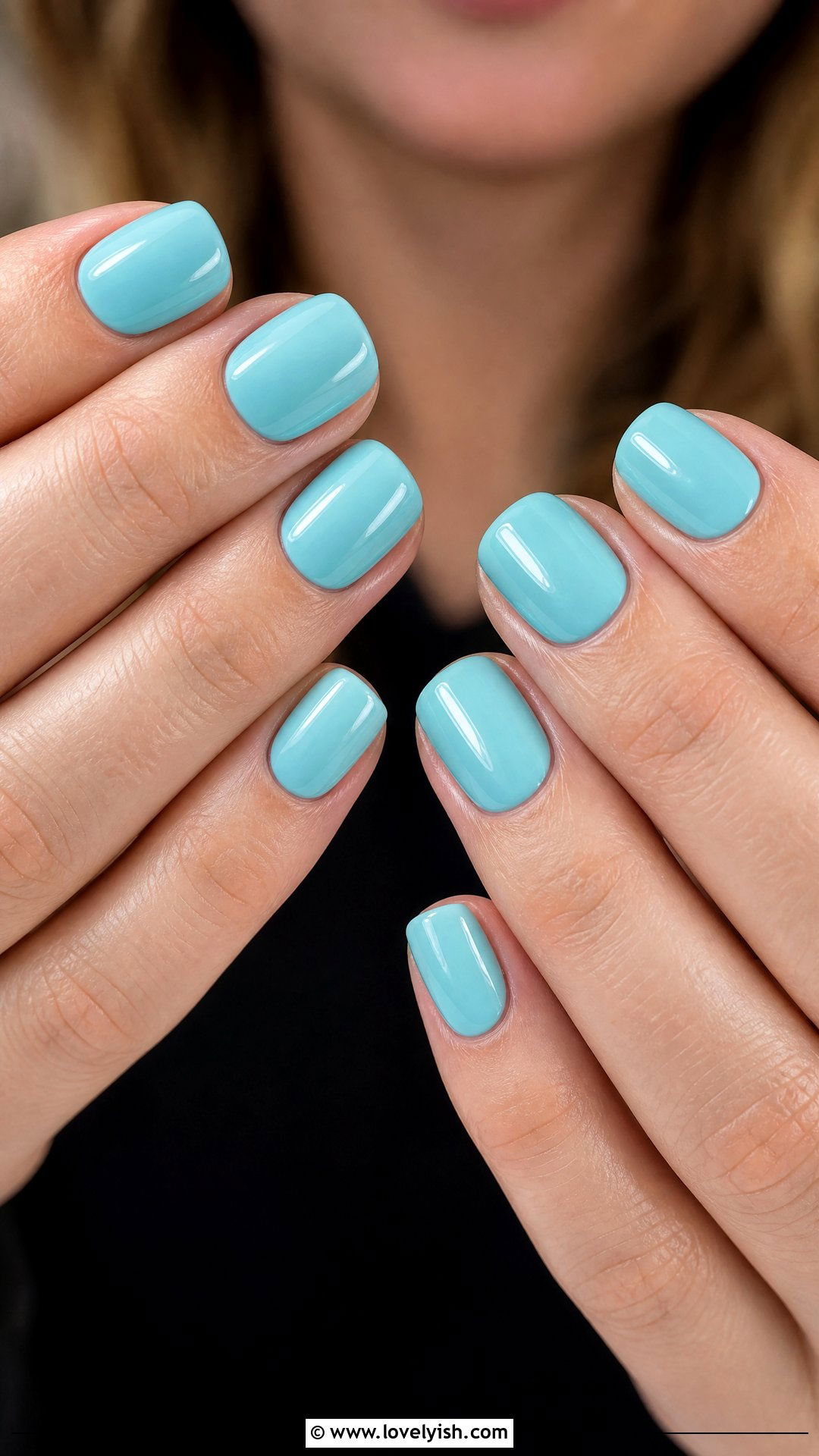 Robin Egg Blue Nails - 50 classy spring nail designs - 50 classy spring nail designs