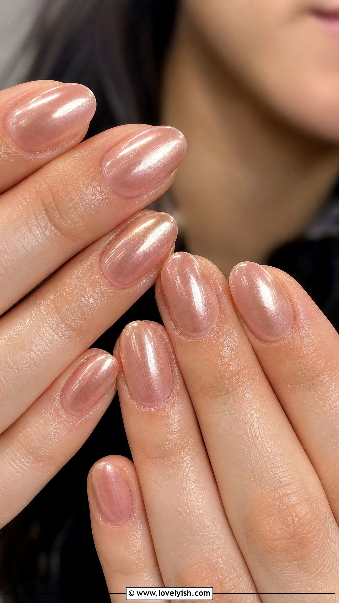 Rose Gold Glazed Donut Nails - 50 rose gold nails - 50 rose gold nails