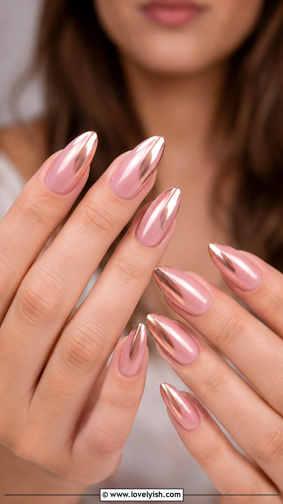 Rose Gold Glazed Donut Nails - 50 glazed donut nails - 50 glazed donut nails