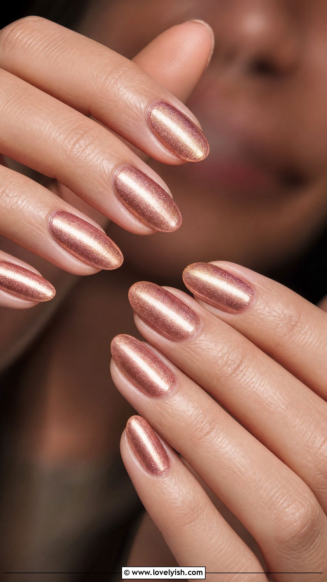 Rose Gold Nails - 49 nail colors - 49 nail colors