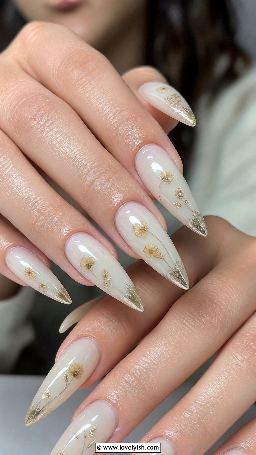 Russian Almond Milk Bath Nails - 50 milk bath nails - 50 milk bath nails
