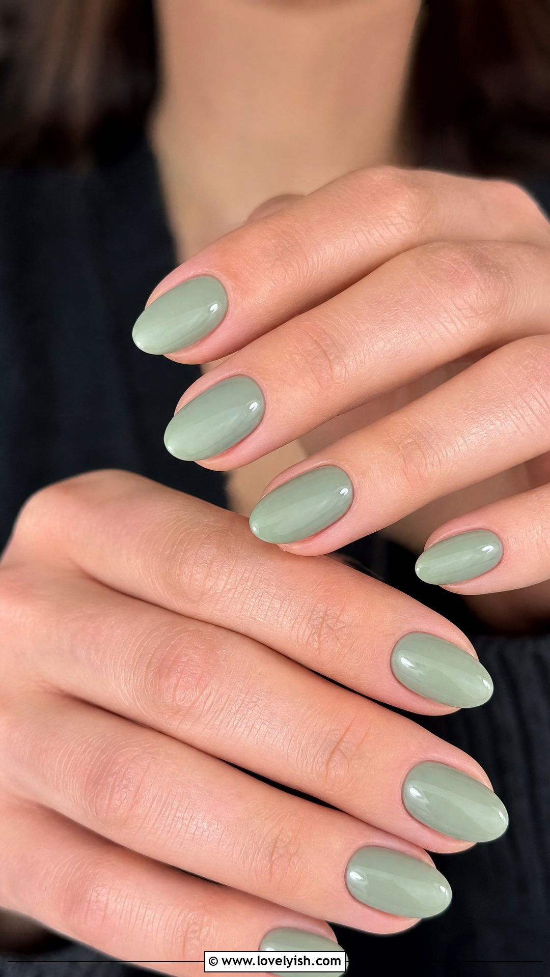 Sage Green Builder Gel Nails - 50 builder gel nails - 50 builder gel nails