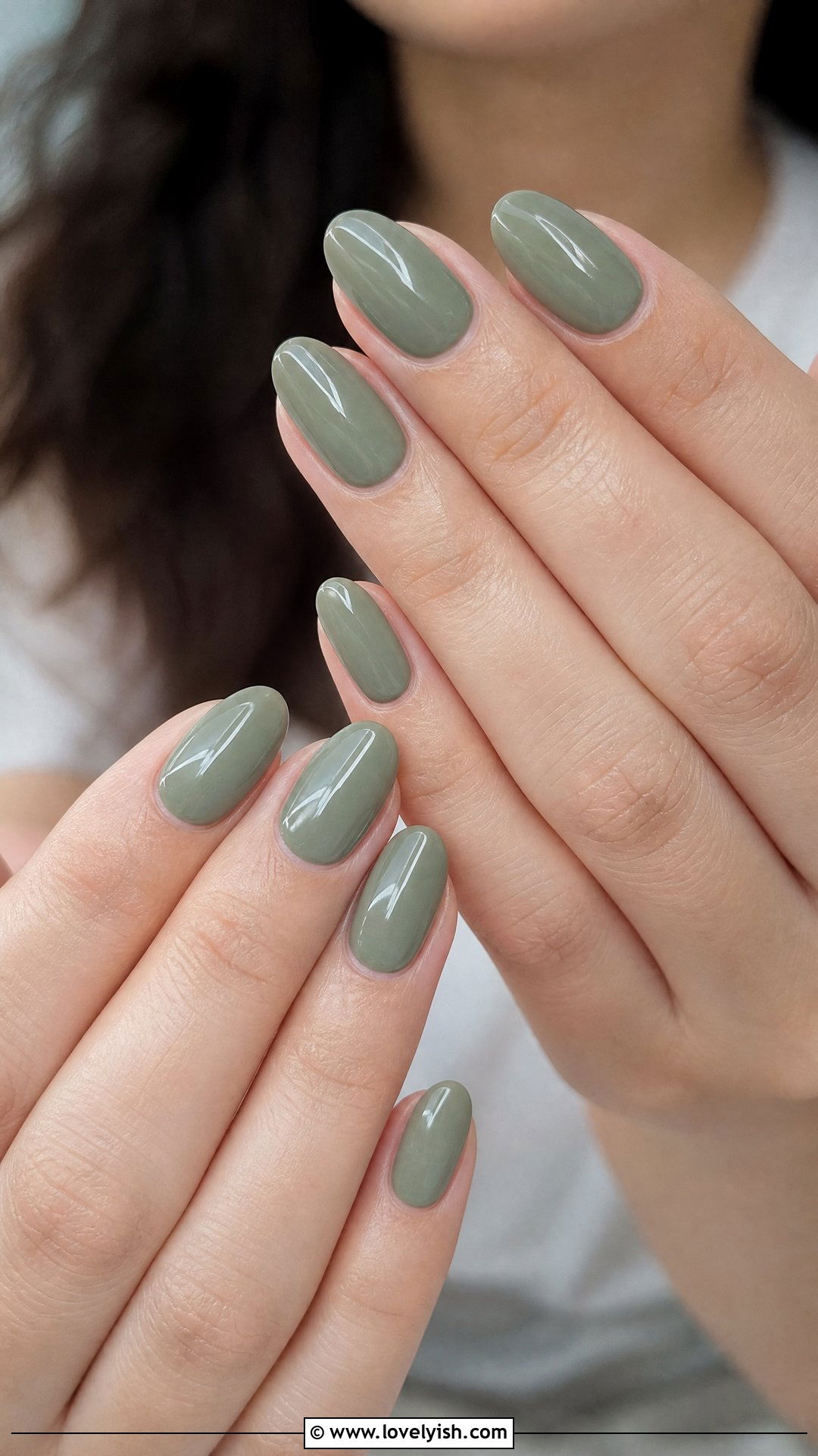 Sage Green Dip Powder Nails - 50 dip powder nails - 50 dip powder nails