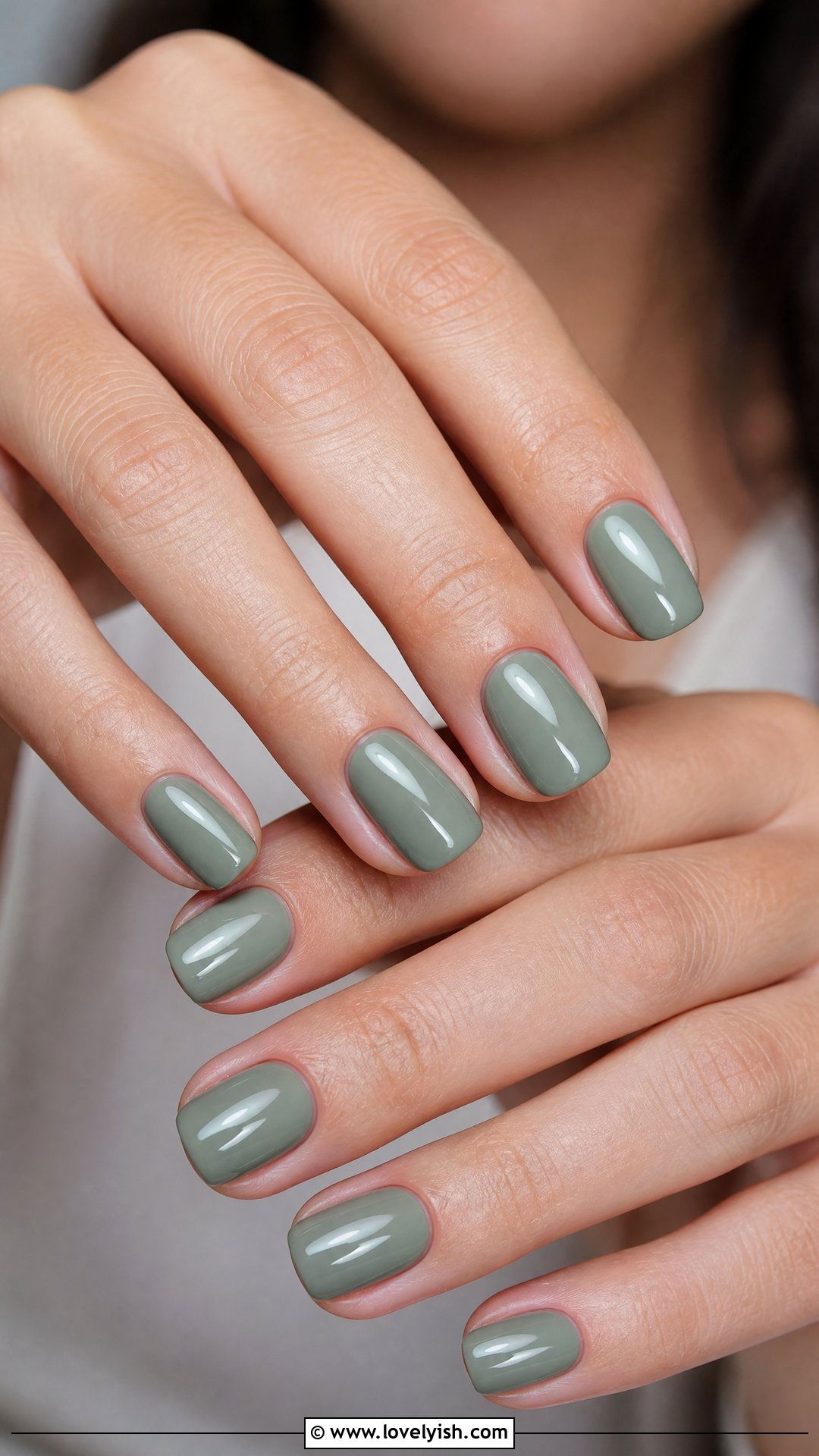 Sage Green Polygel Nails - 50 polygel nails - 50 polygel nails