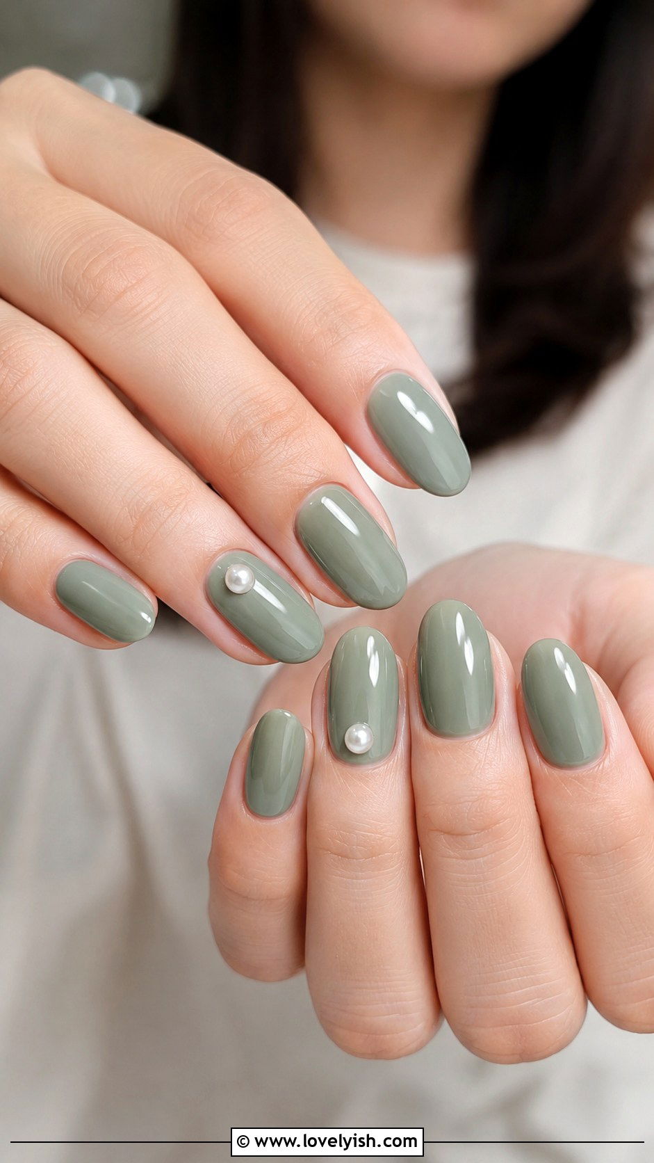 Sage Green Wedding Nails - 38 wedding nail designs - 38 wedding nail designs
