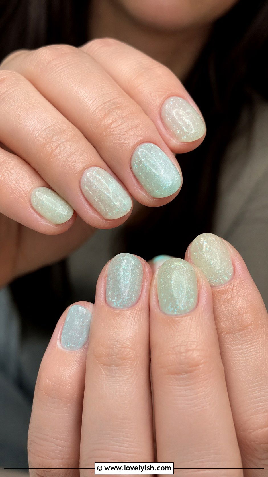 Sea Glass Ocean Nails - 50 ocean nails - 50 ocean nails