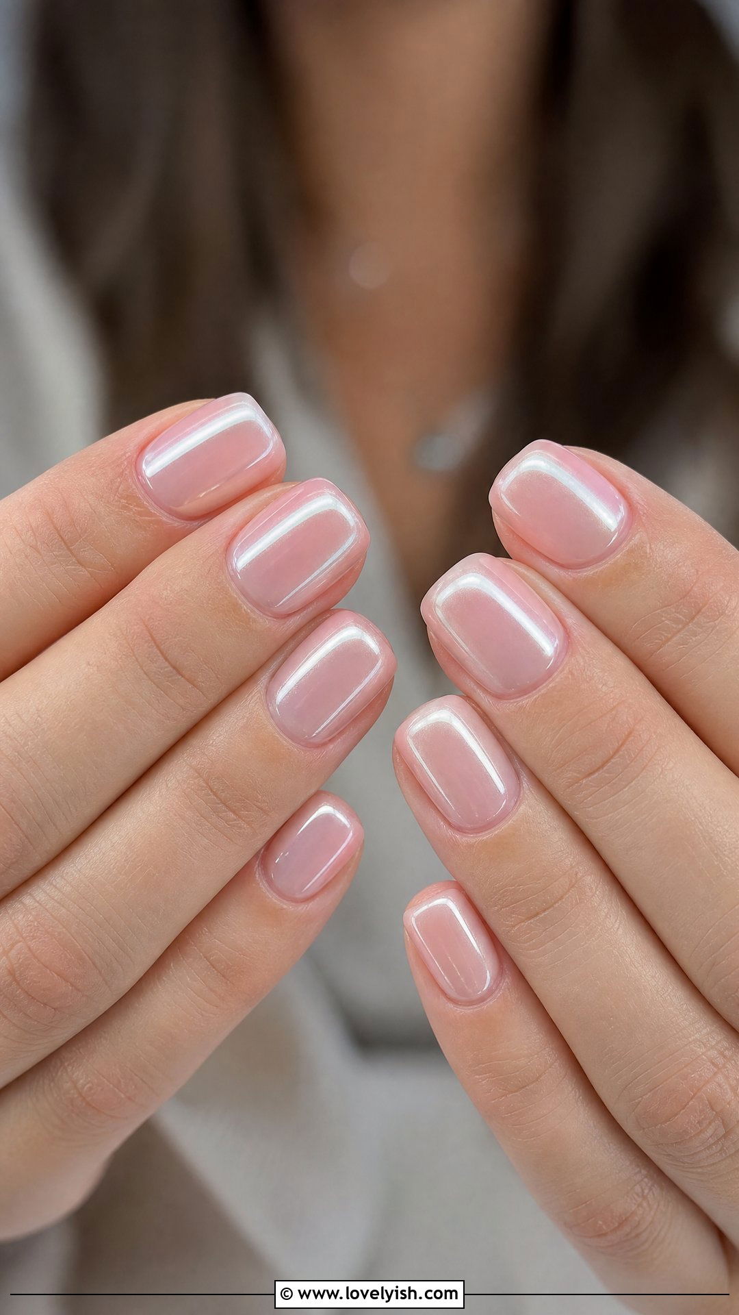 Sheer Glazed Donut Nails - 50 elegant nails - 50 elegant nails