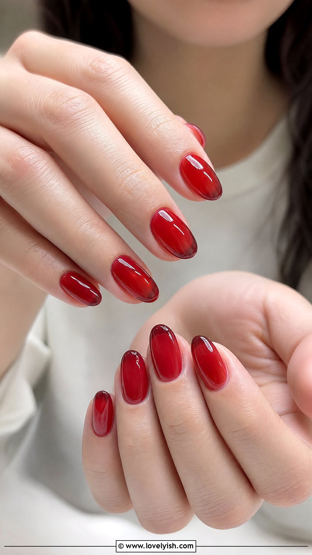 Sheer Jelly Acrylic Nails - 25 acrylic nails designs - 25 acrylic nails designs